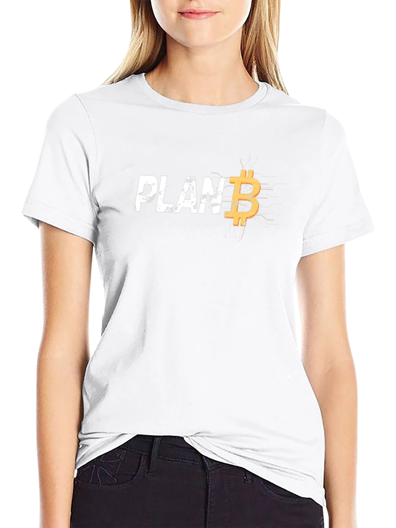 Plan B Bitcoin T-Shirt - Crypto Enthusiast Tee