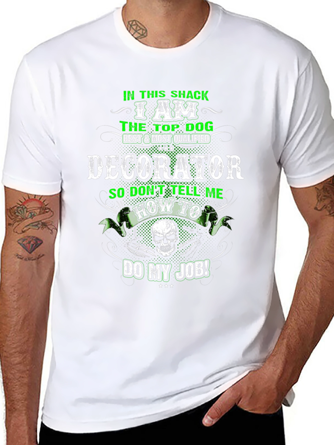 Decorator Top Dog Graphic T-Shirt