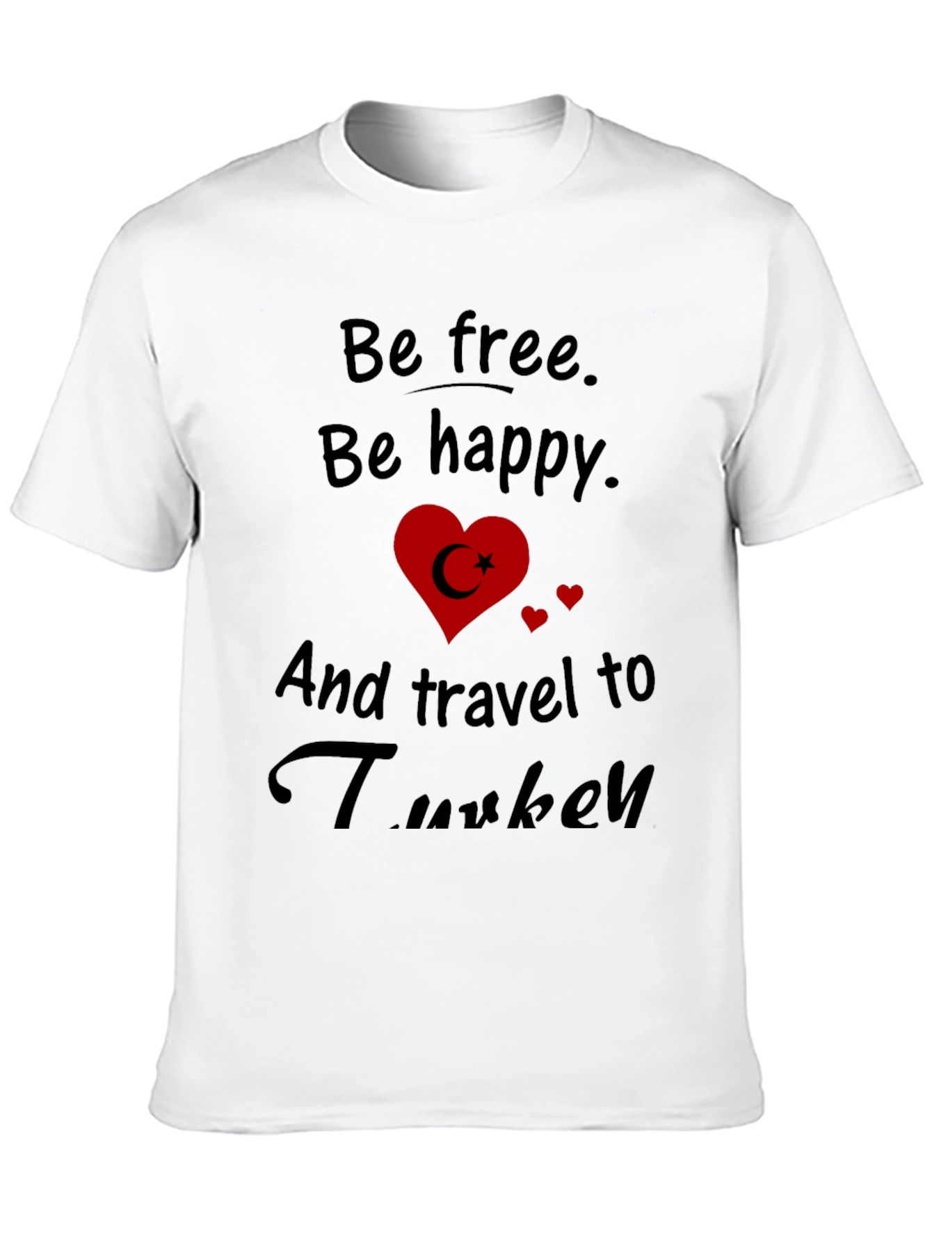 Be Free Turkey Graphic Tee