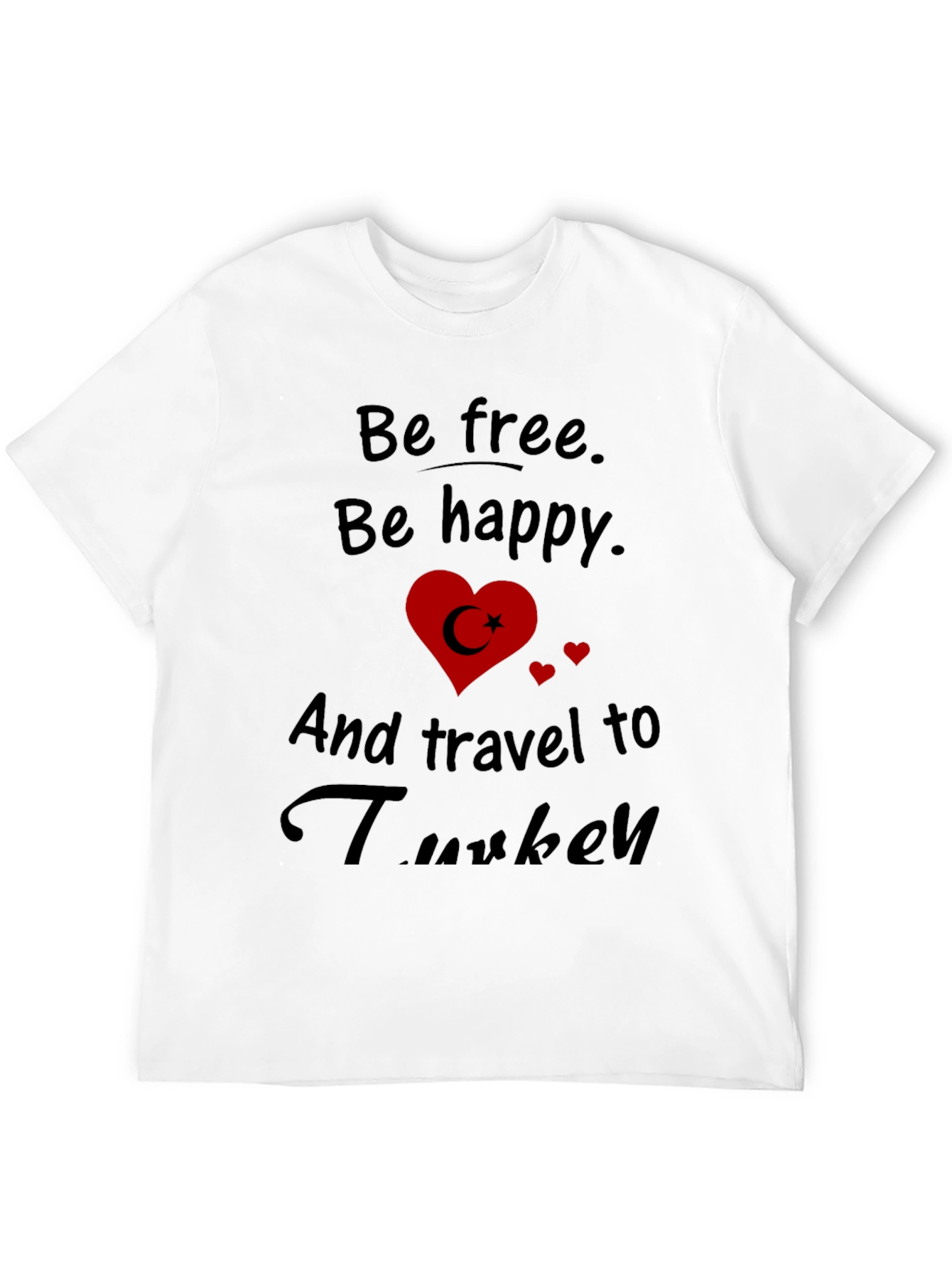 Be Free Turkey Graphic Tee
