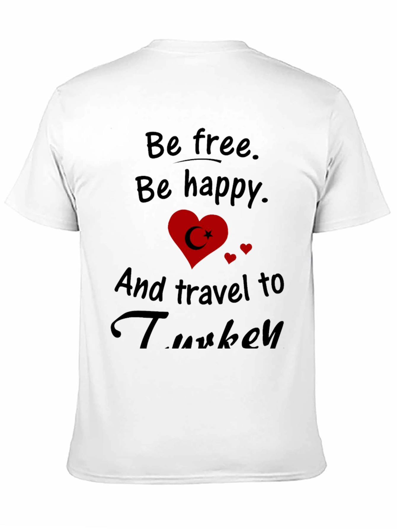 Be Free Turkey Graphic Tee