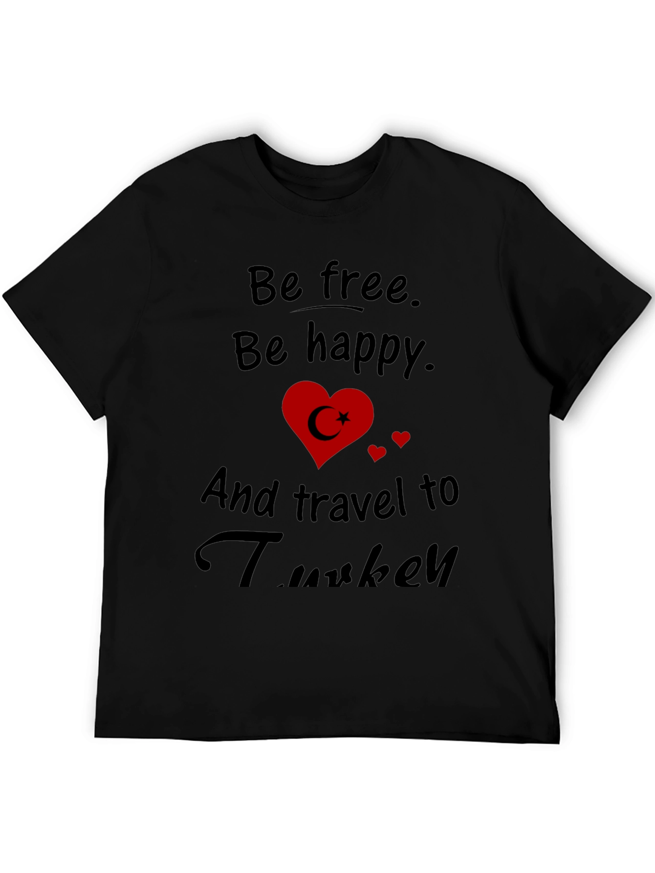 Be Free Turkey Graphic Tee