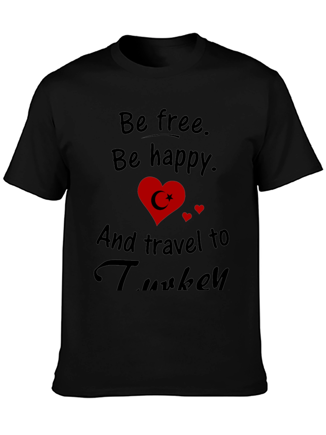 Be Free Turkey Graphic Tee