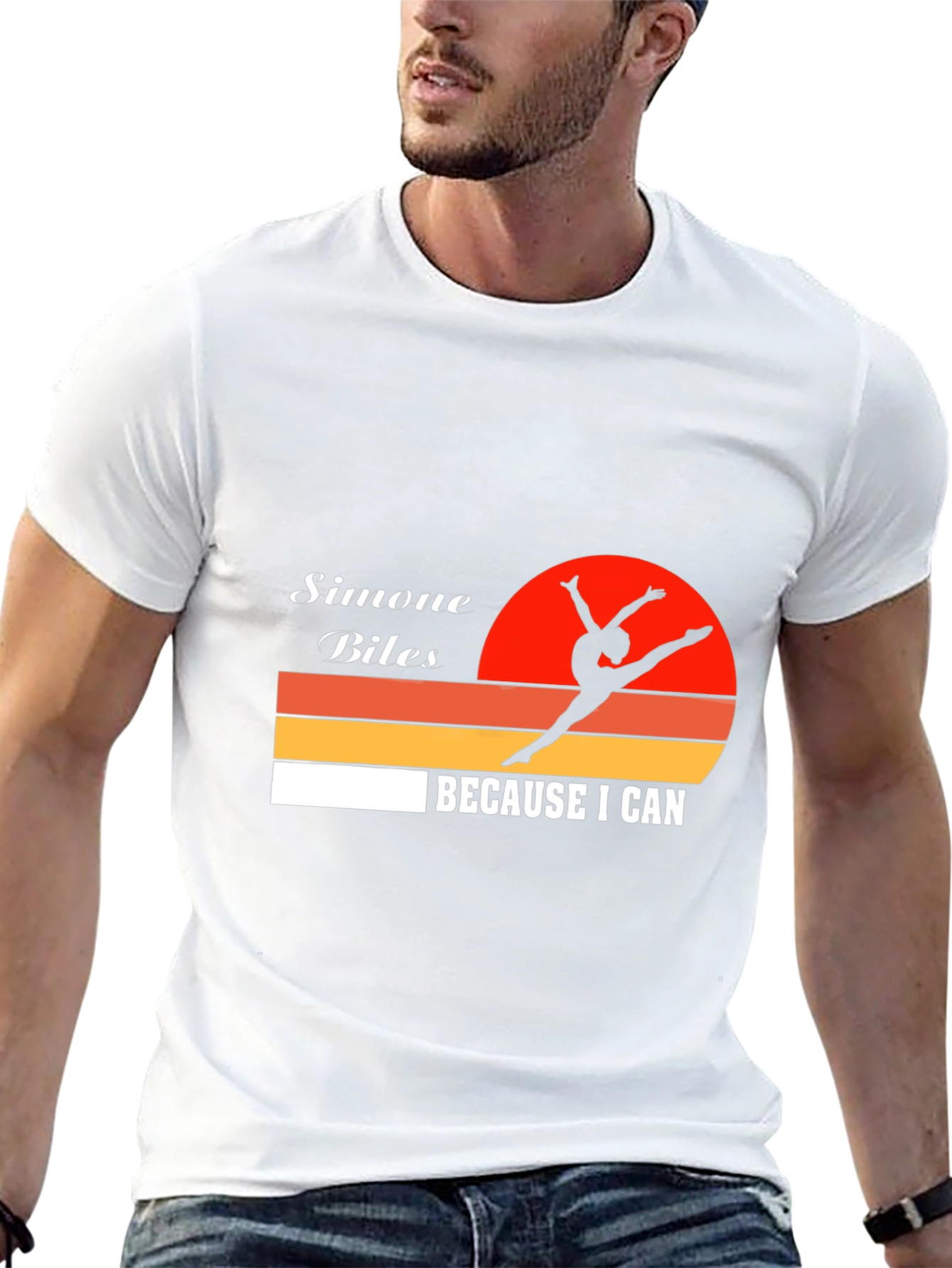 Simone Biles Retro Graphic T-Shirt