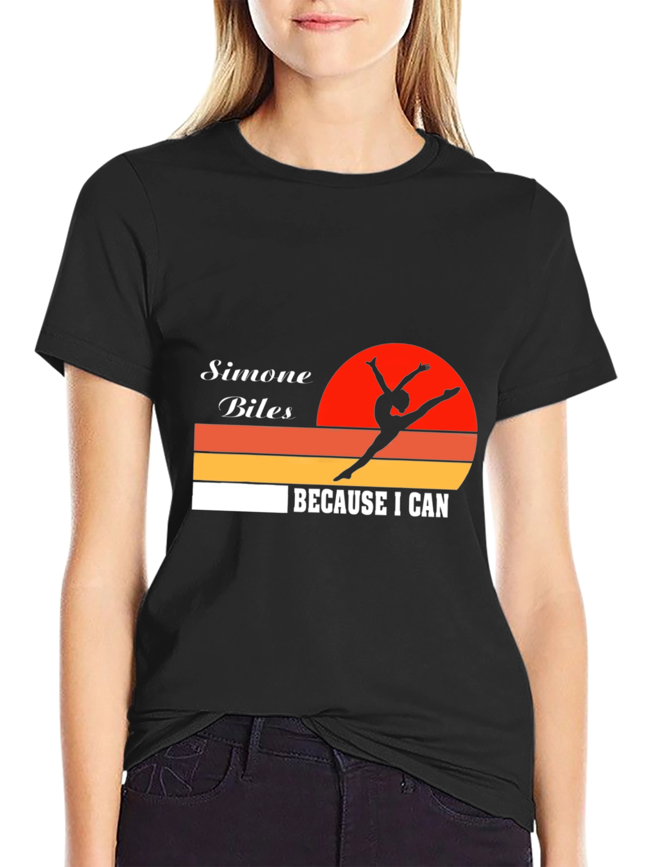 Simone Biles Retro Graphic T-Shirt