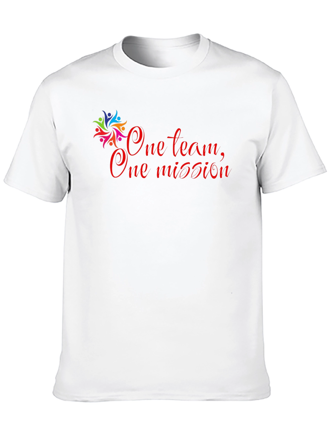 One Team One Mission Black T-Shirt