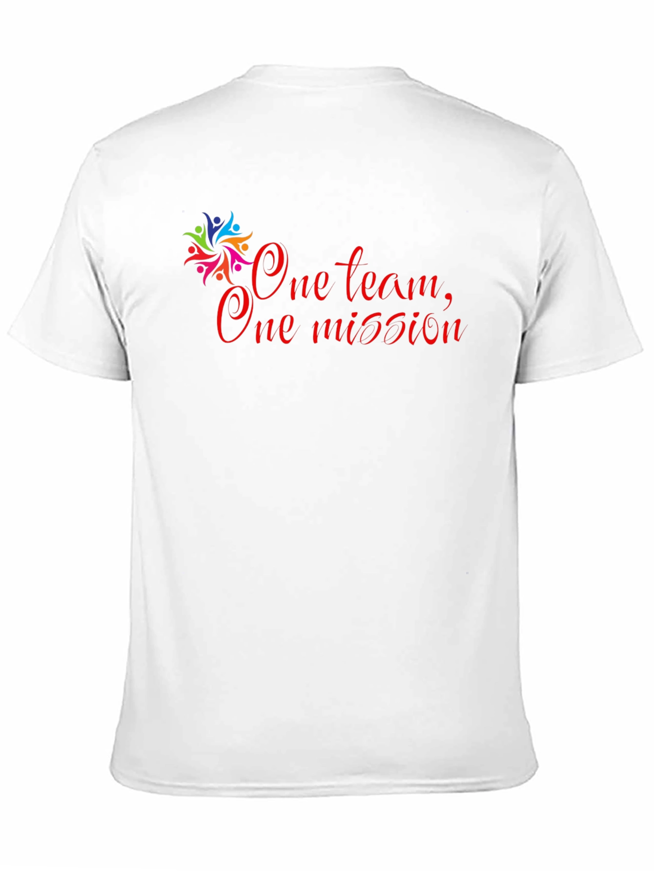 One Team One Mission Black T-Shirt
