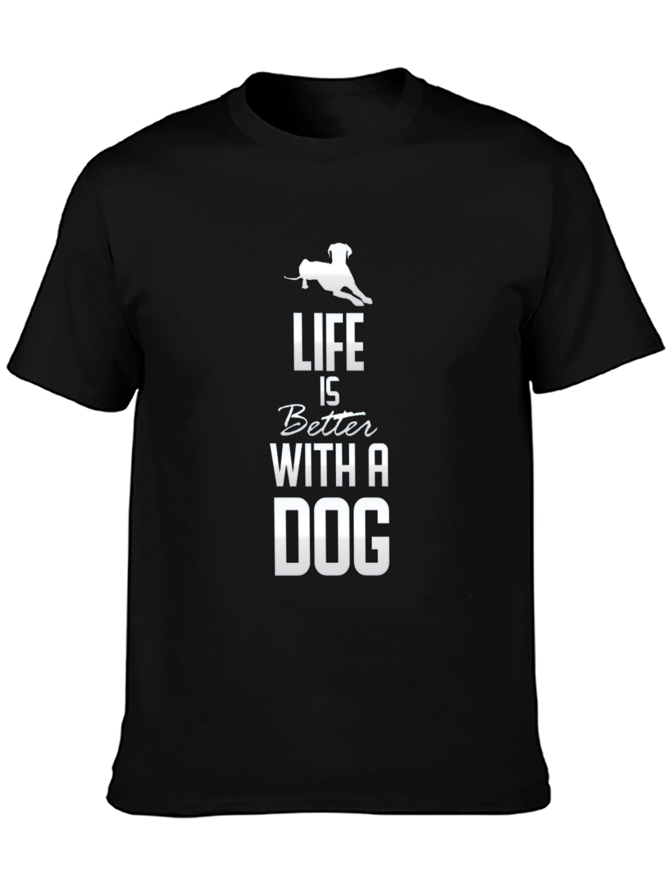 Life is Better with a Dog Graphic Tee