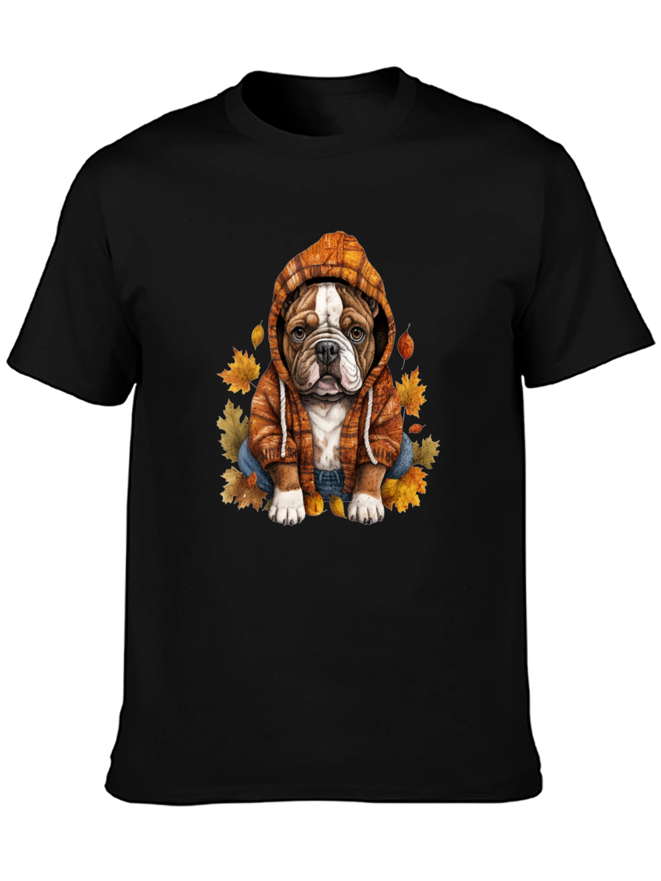 Dog in Hoodie Tee