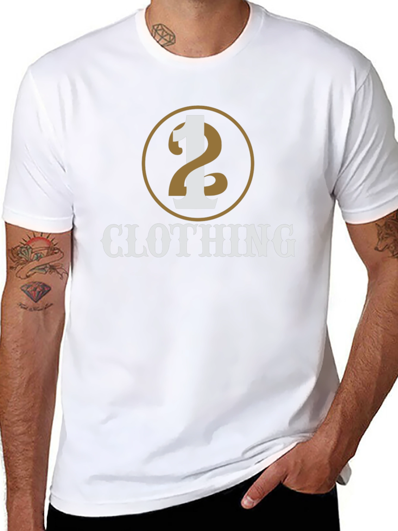 1-2 Clothing Tee - Stylish and Comfortable