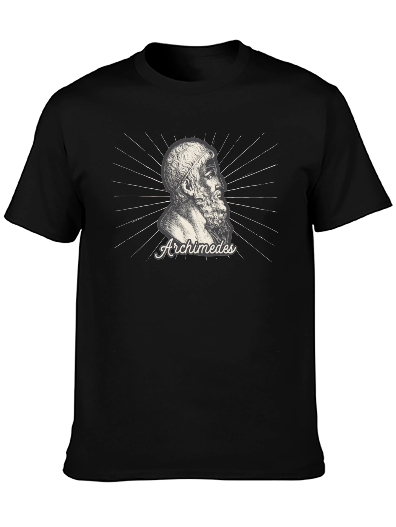 Archimedes Graphic Tee - Black