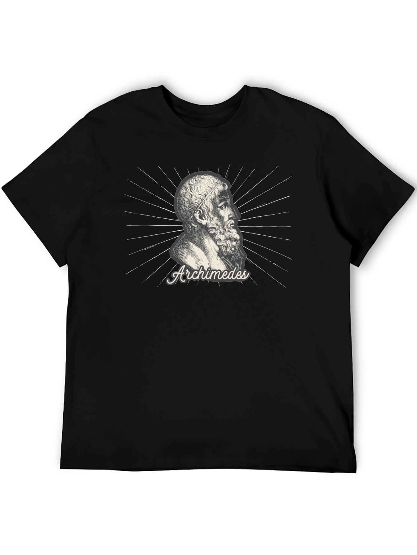 Archimedes Graphic Tee - Black
