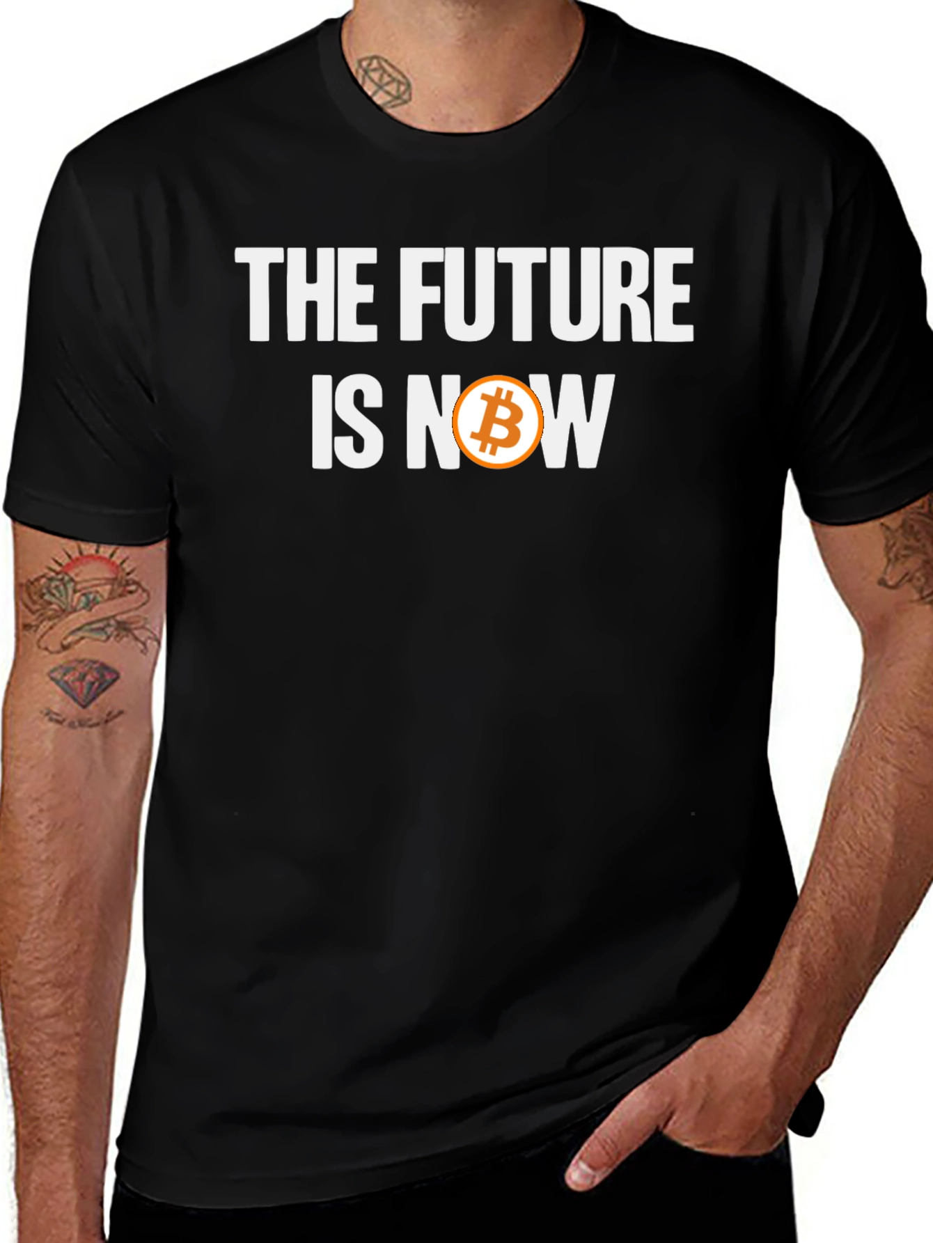 Bitcoin Future is Now Graphic Tee