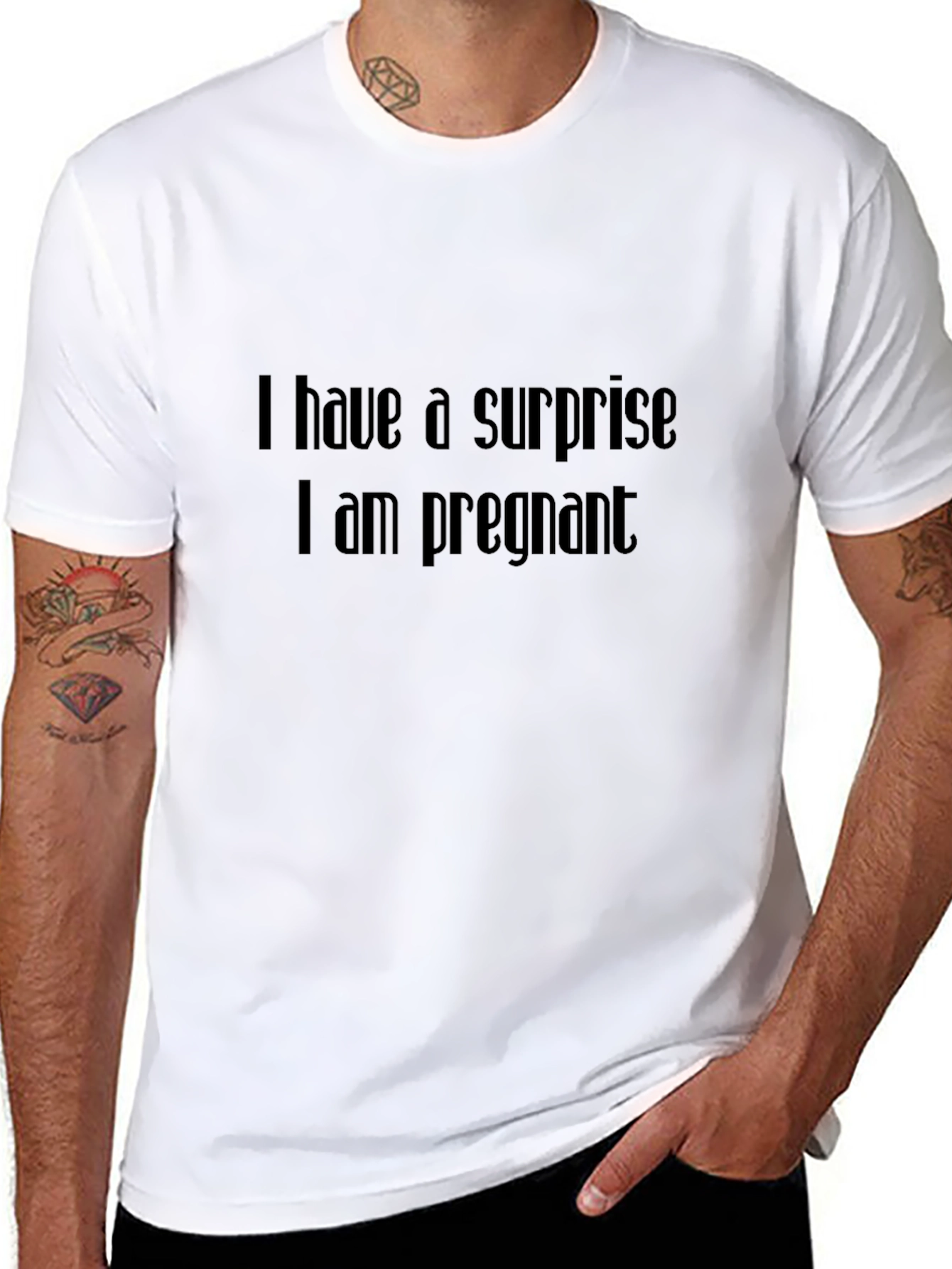Surprise Pregnancy Announcement T-Shirt