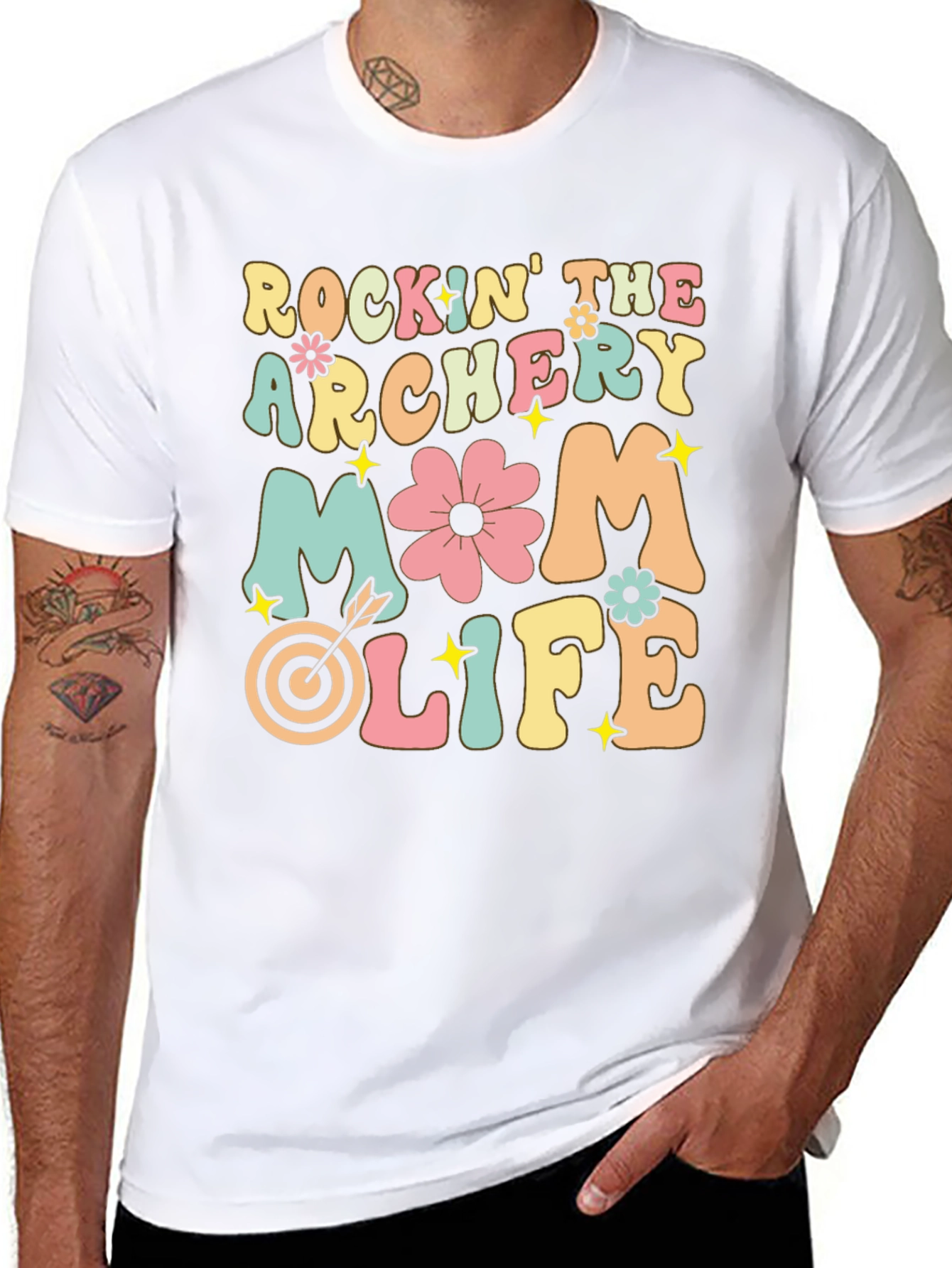 Rockin Archery Mom Life T-Shirt