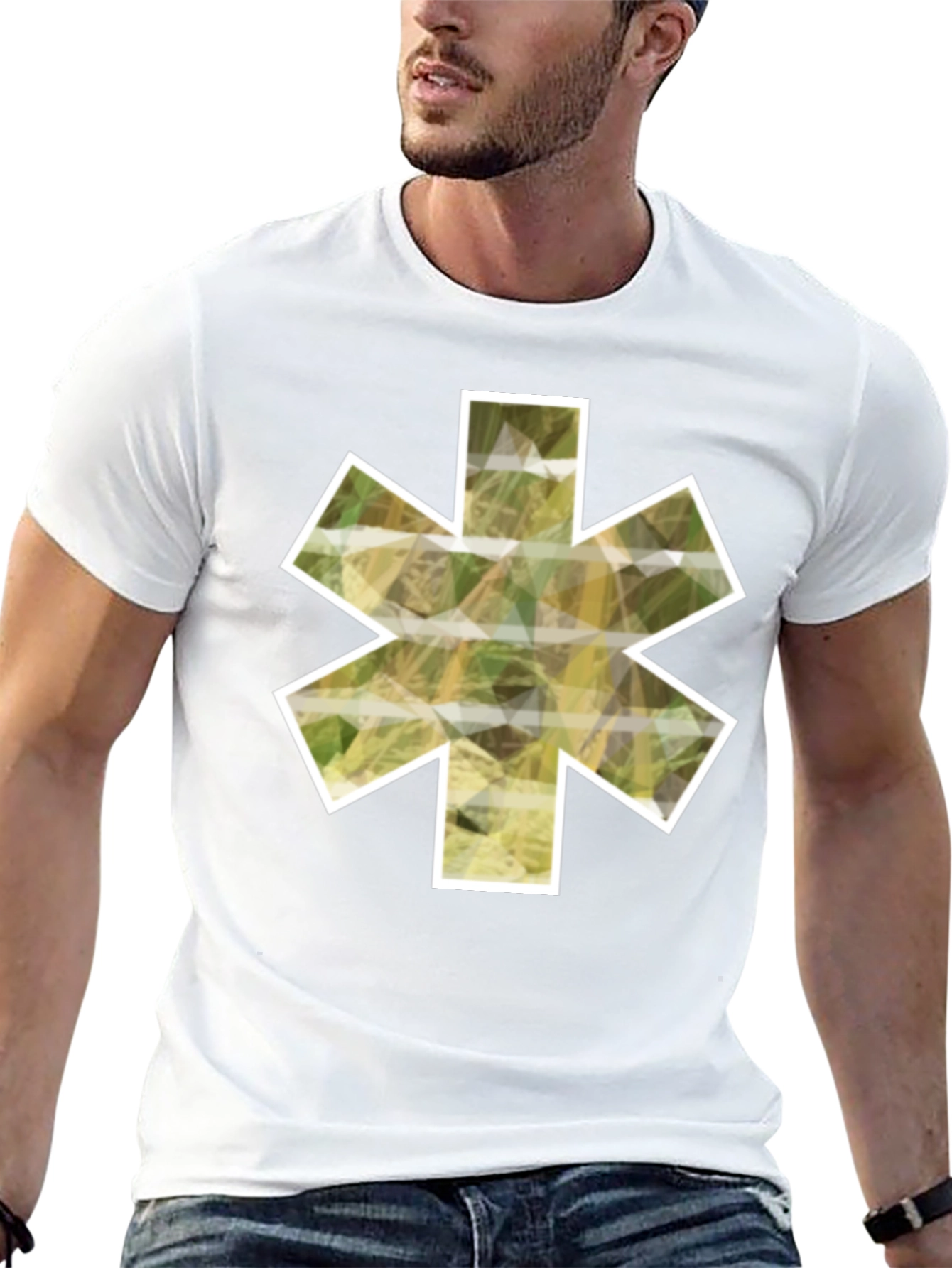 Asterisk Camo T-Shirt - Stylish & Unique Design