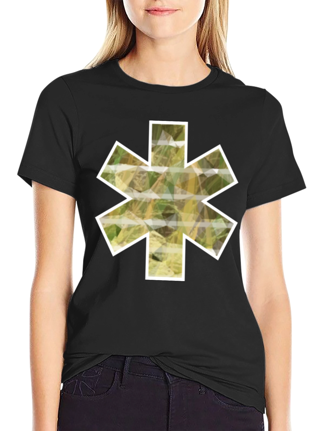 Asterisk Camo T-Shirt - Stylish & Unique Design
