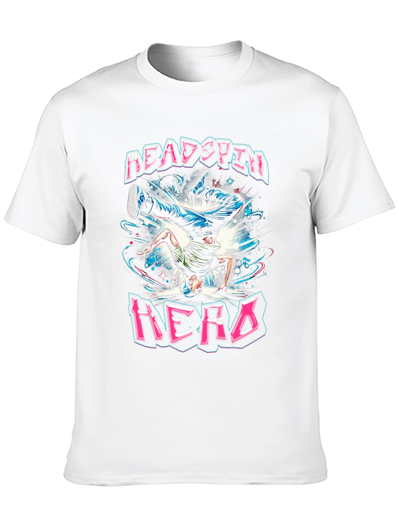 Headspin Hero Graphic Tee - Breakdance Style