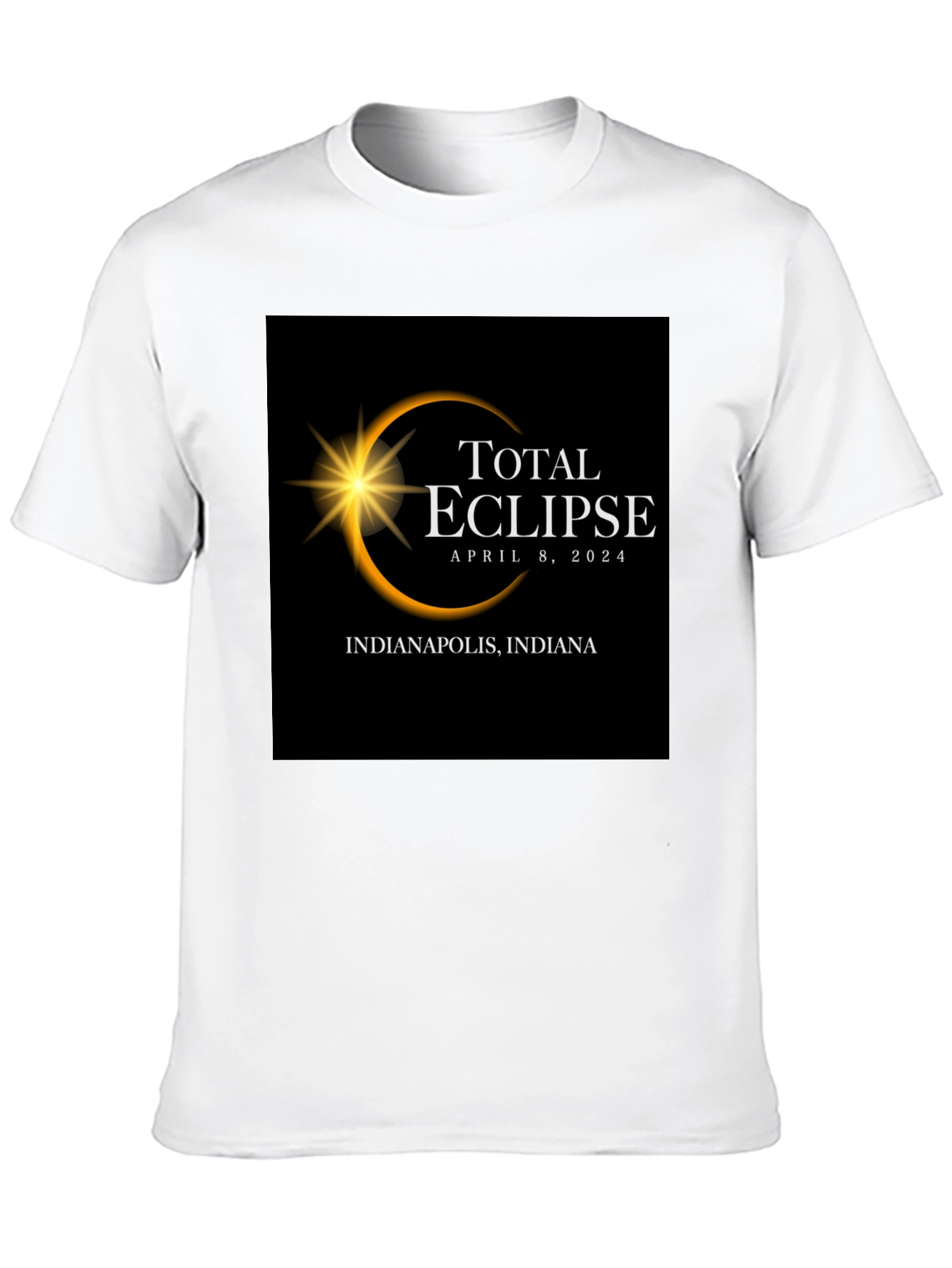 Total Eclipse April 8 2024 Indianapolis T-Shirt