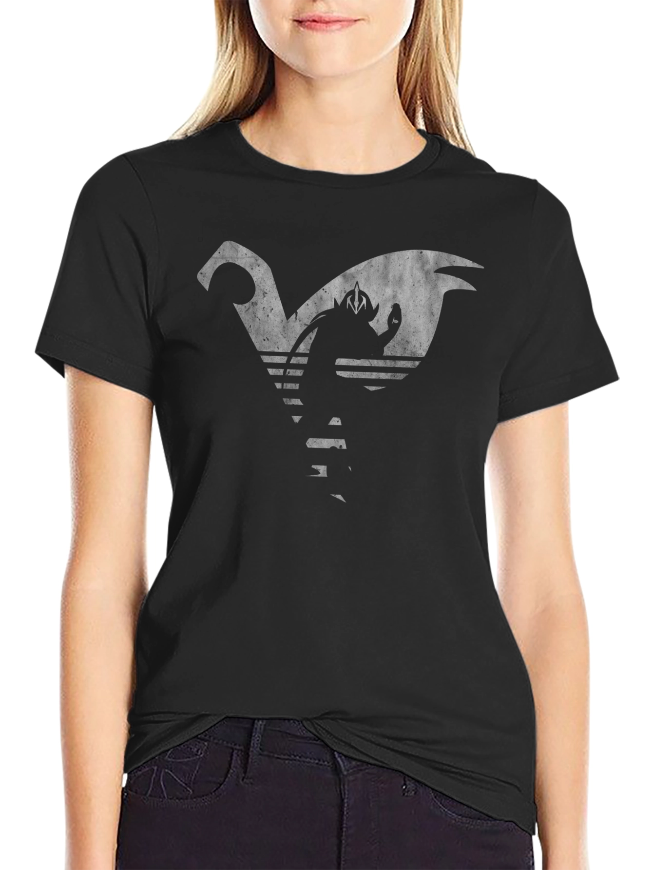 Retro Viking Warrior Graphic Tee