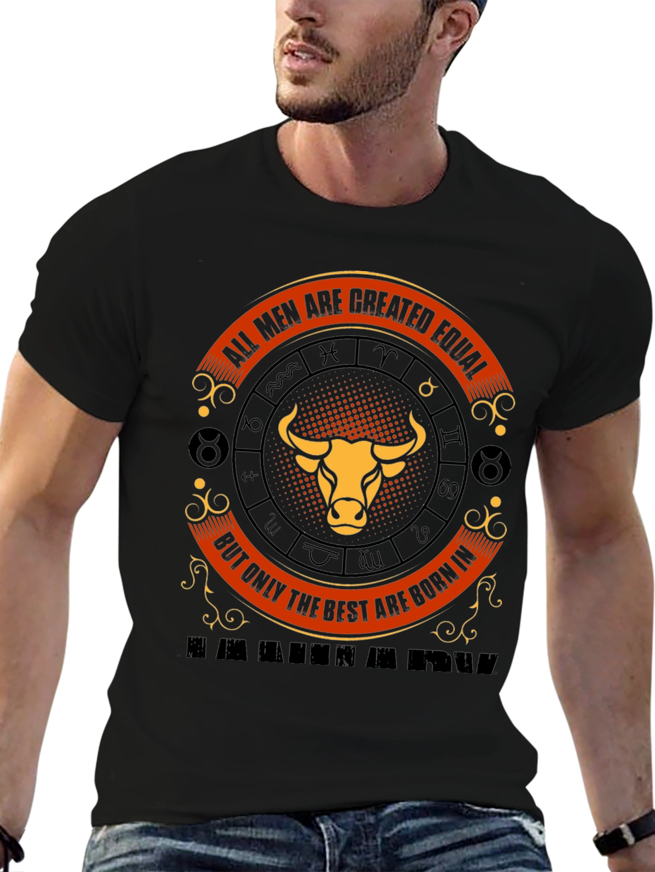 Taurus Zodiac Mens T-Shirt