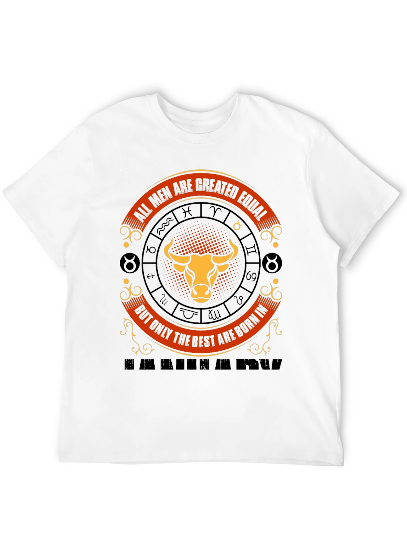 Taurus Zodiac Mens T-Shirt