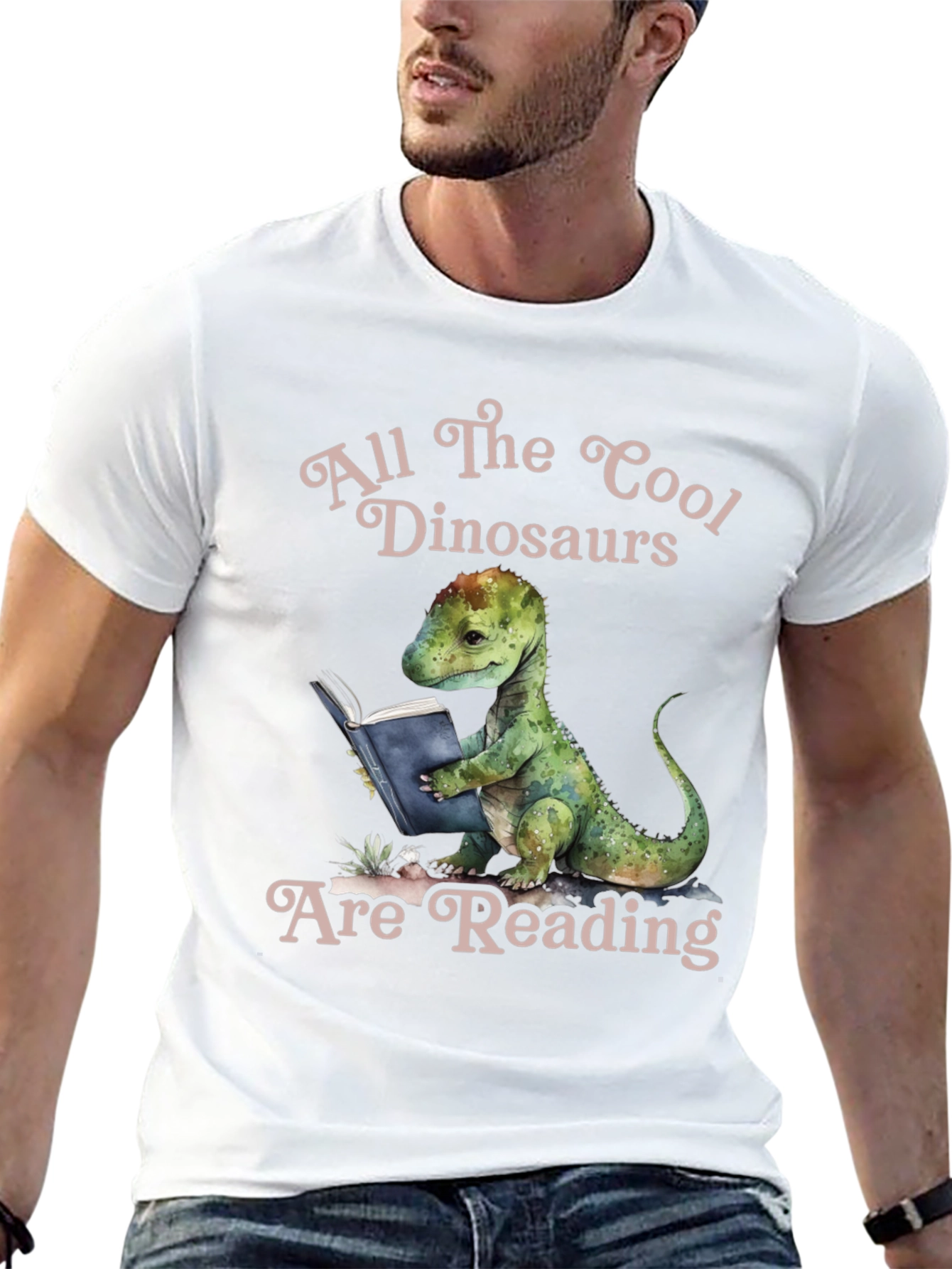 Cool Dinosaurs Reading T-Shirt