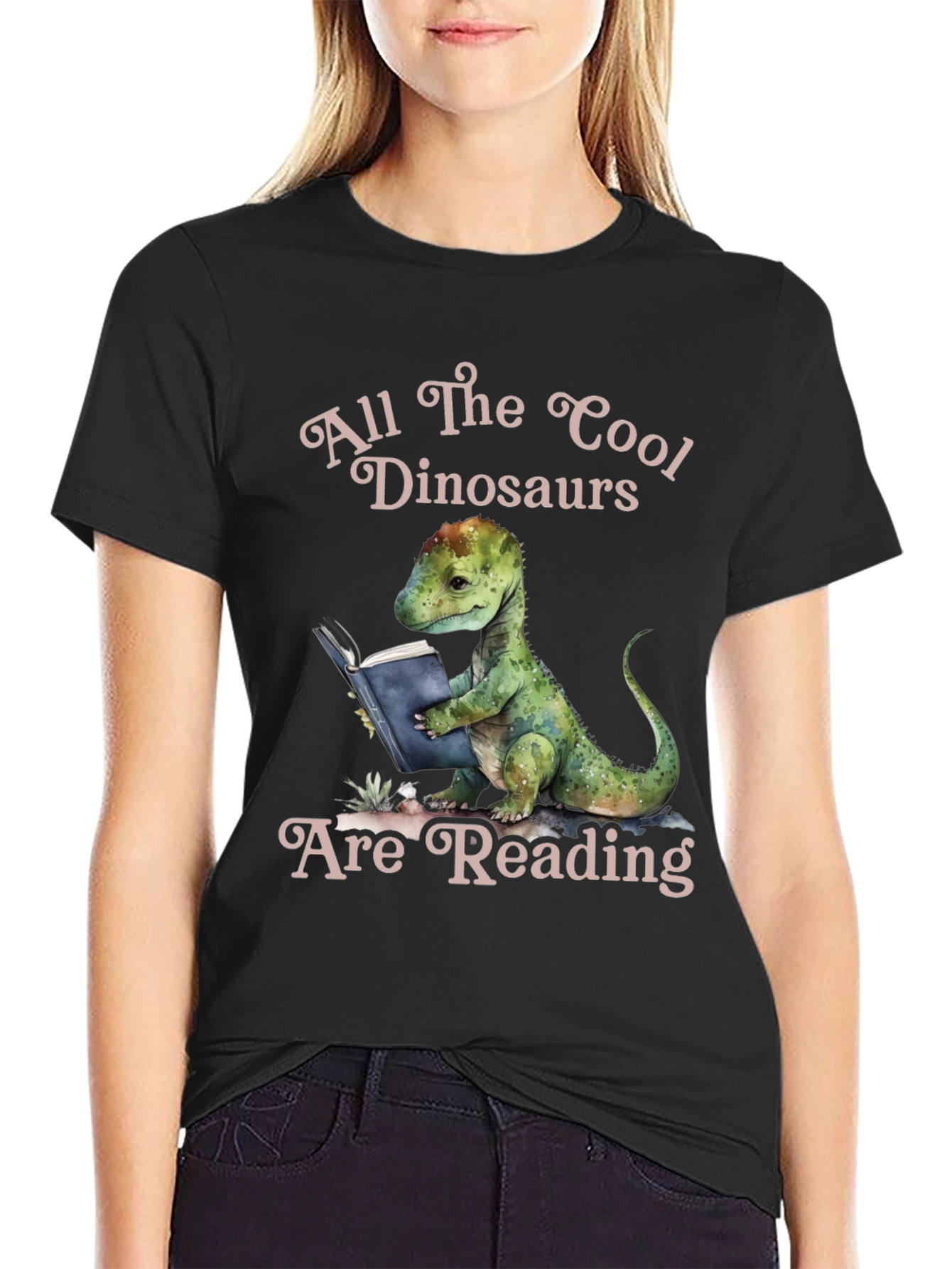Cool Dinosaurs Reading T-Shirt