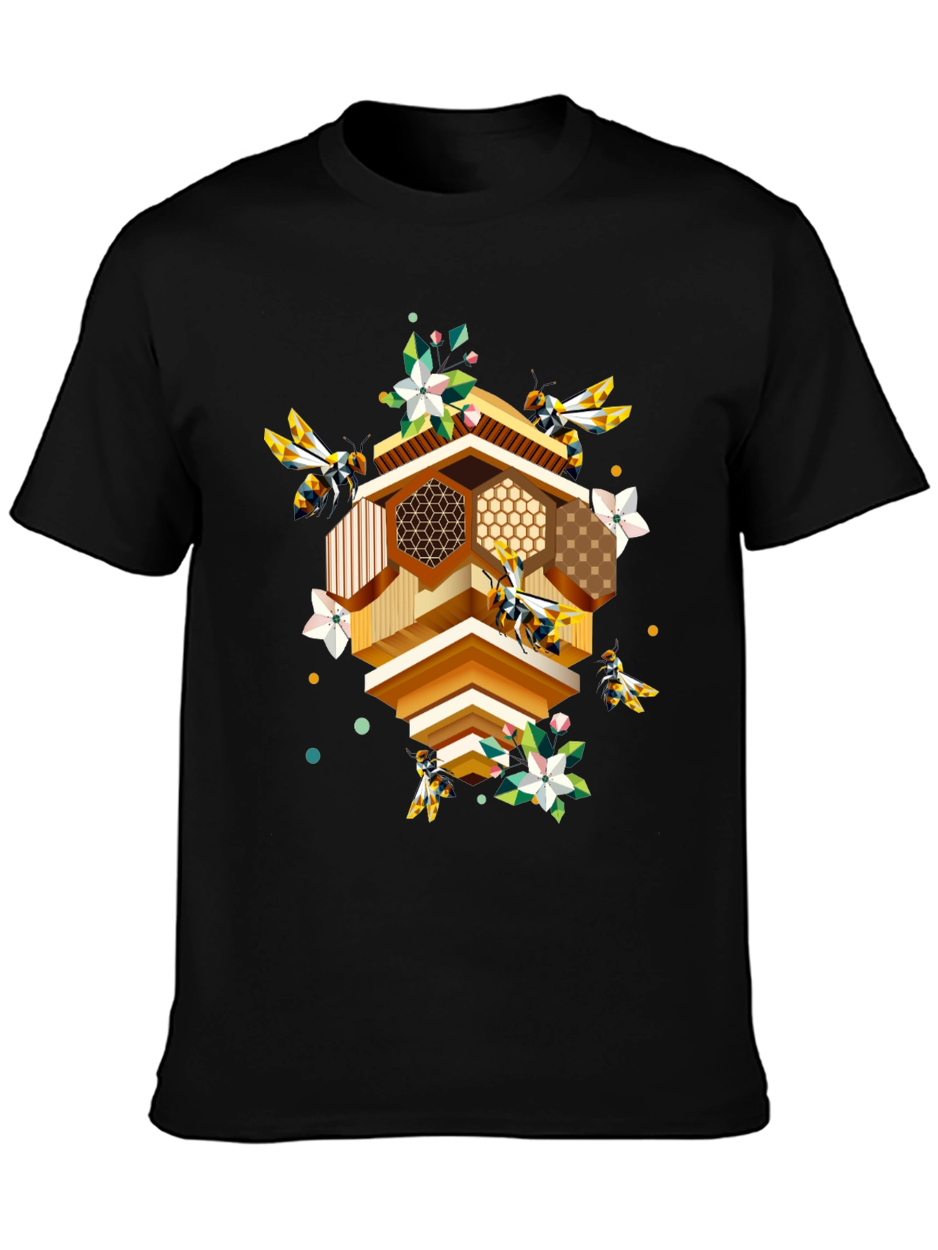 Geometric Beehive Tee