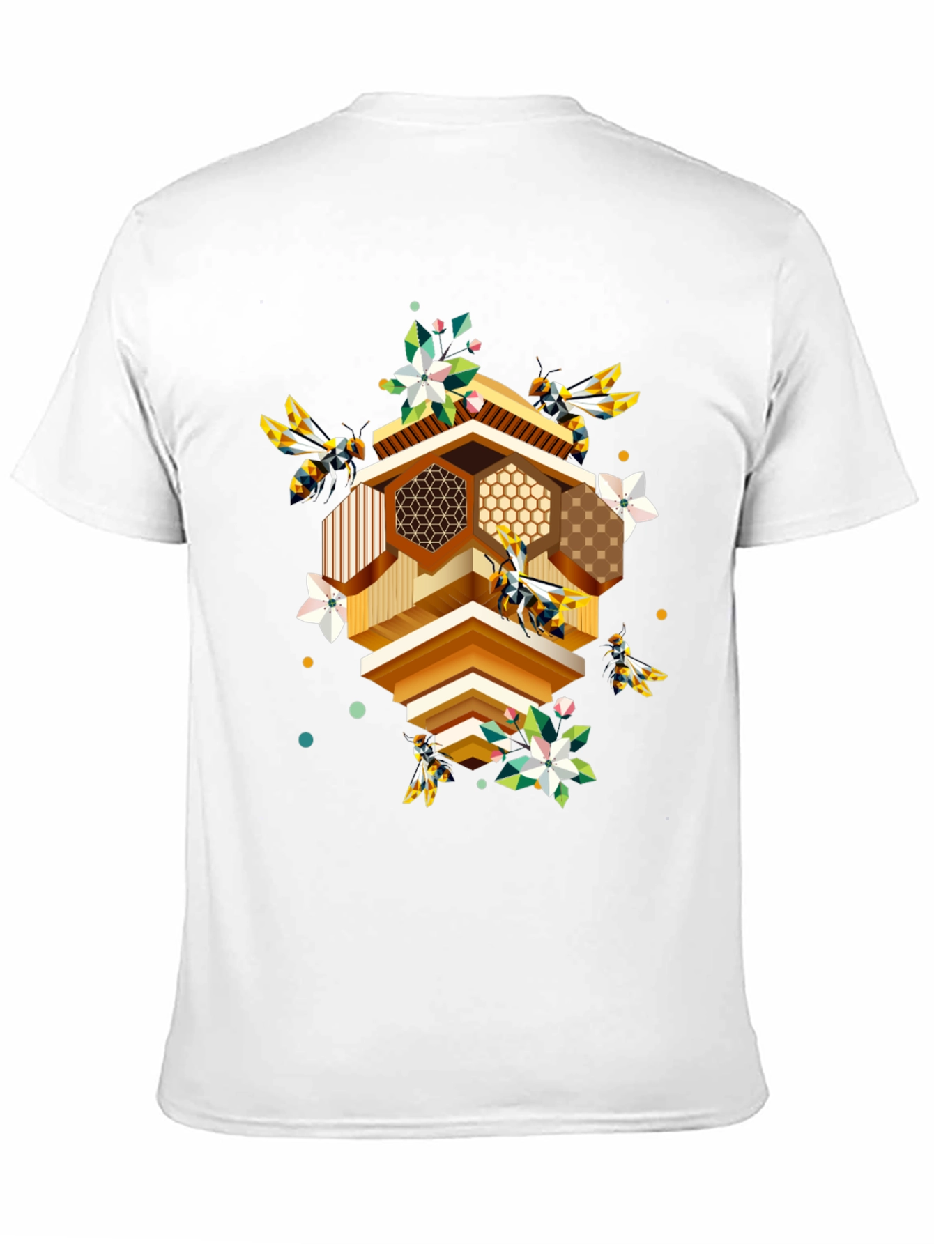 Geometric Beehive Tee