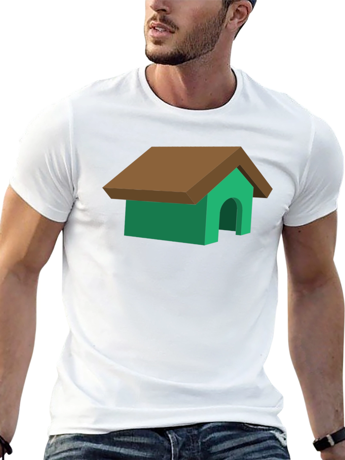 Dog House Graphic Tee - Funny Pet Lover Shirt