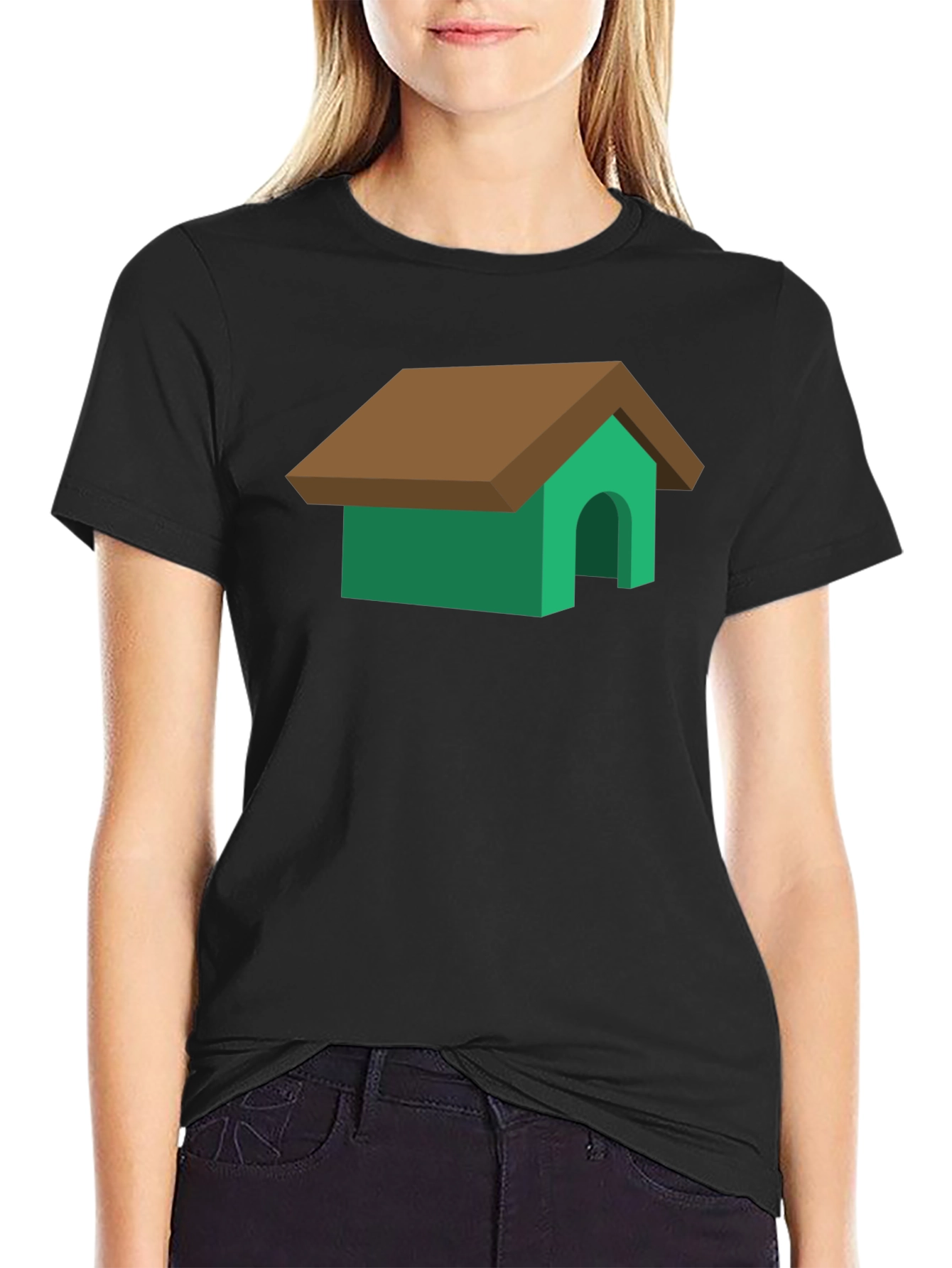 Dog House Graphic Tee - Funny Pet Lover Shirt