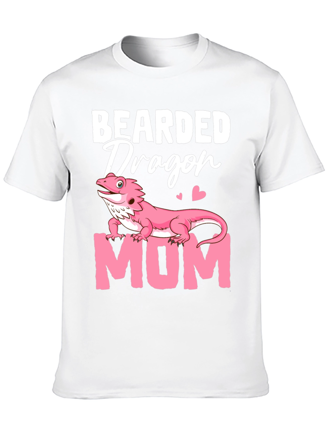 Bearded Dragon Mom Graphic T-Shirt