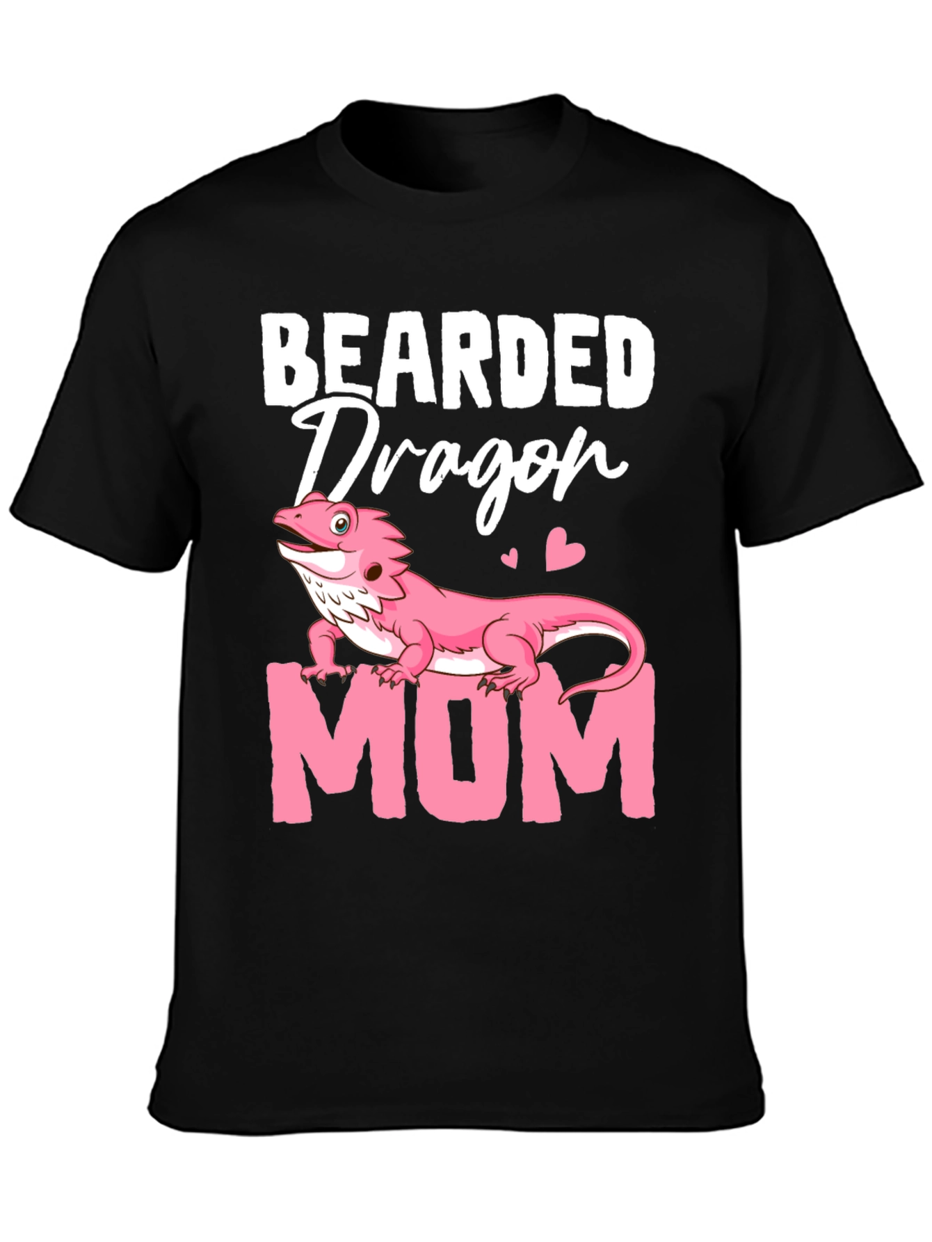 Bearded Dragon Mom Graphic T-Shirt