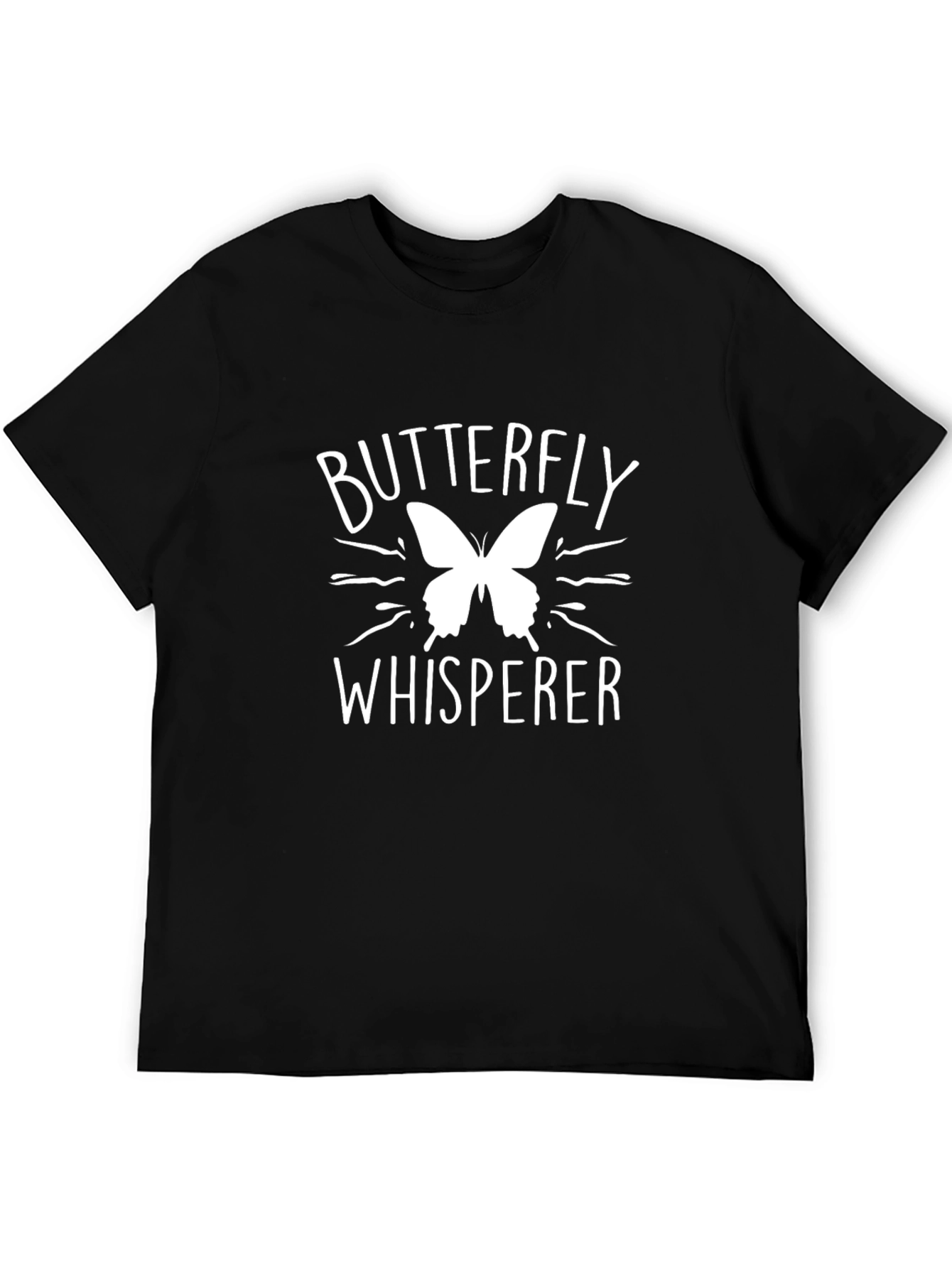 Butterfly Whisperer Graphic Tee - Black