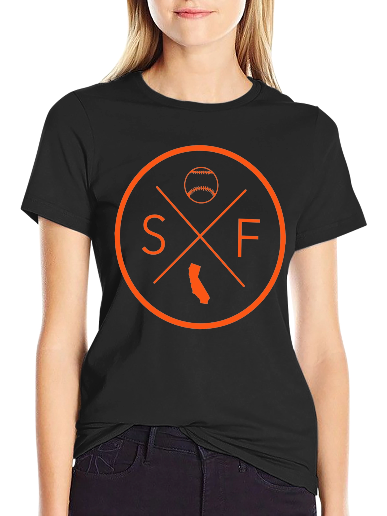 SF Baseball Graphic Tee - California Pride
