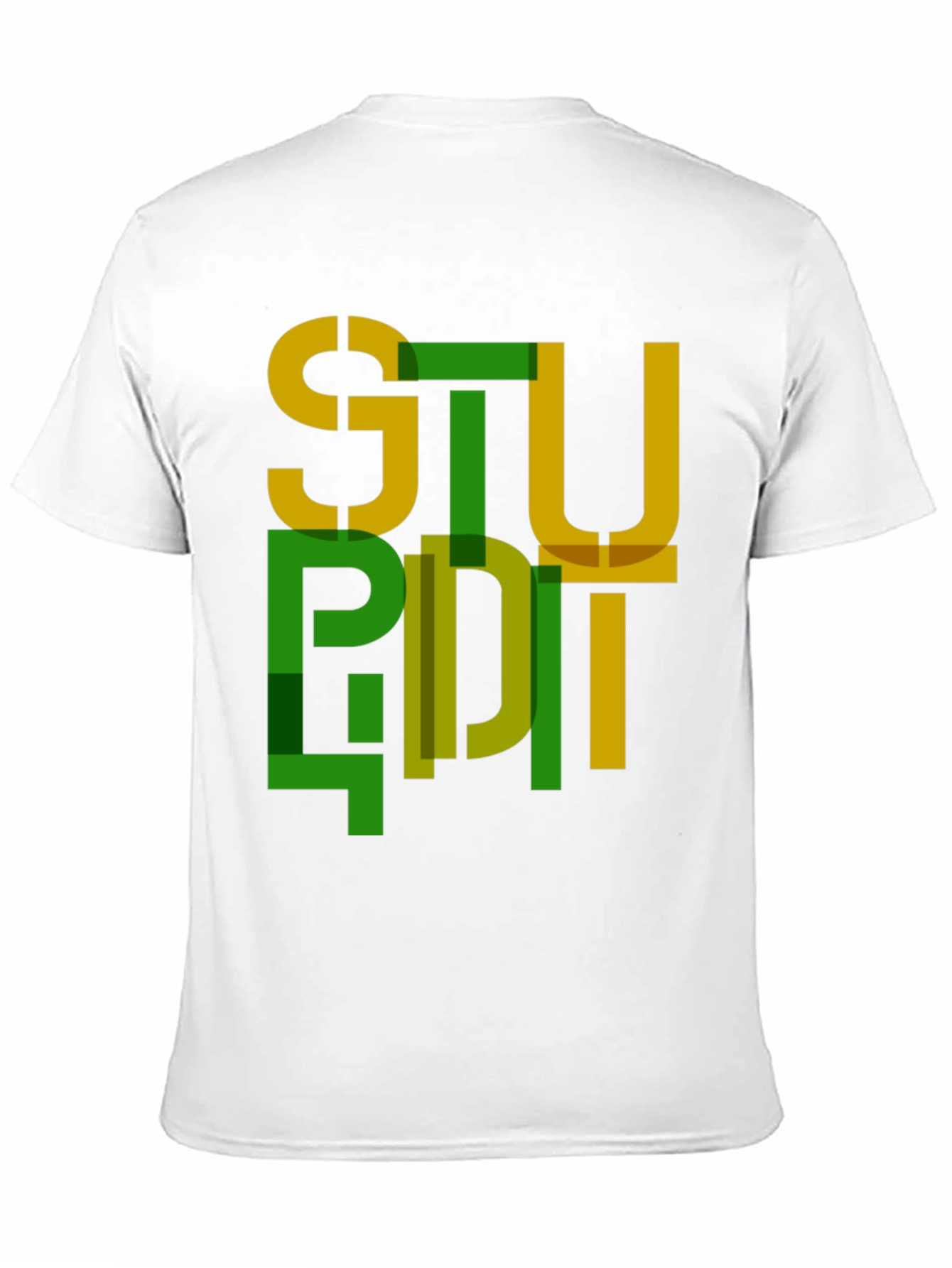 Abstract Stupid Graphic Tee - Modern Streetwear