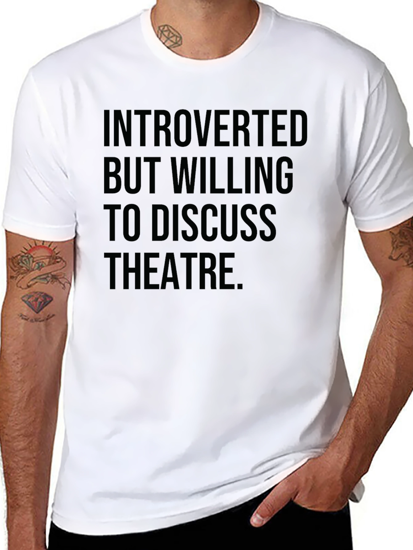Introverted Theatre Lover T-Shirt