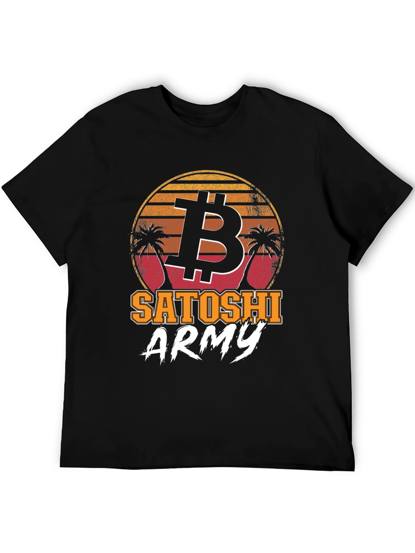 Bitcoin Satoshi Army Graphic Tee
