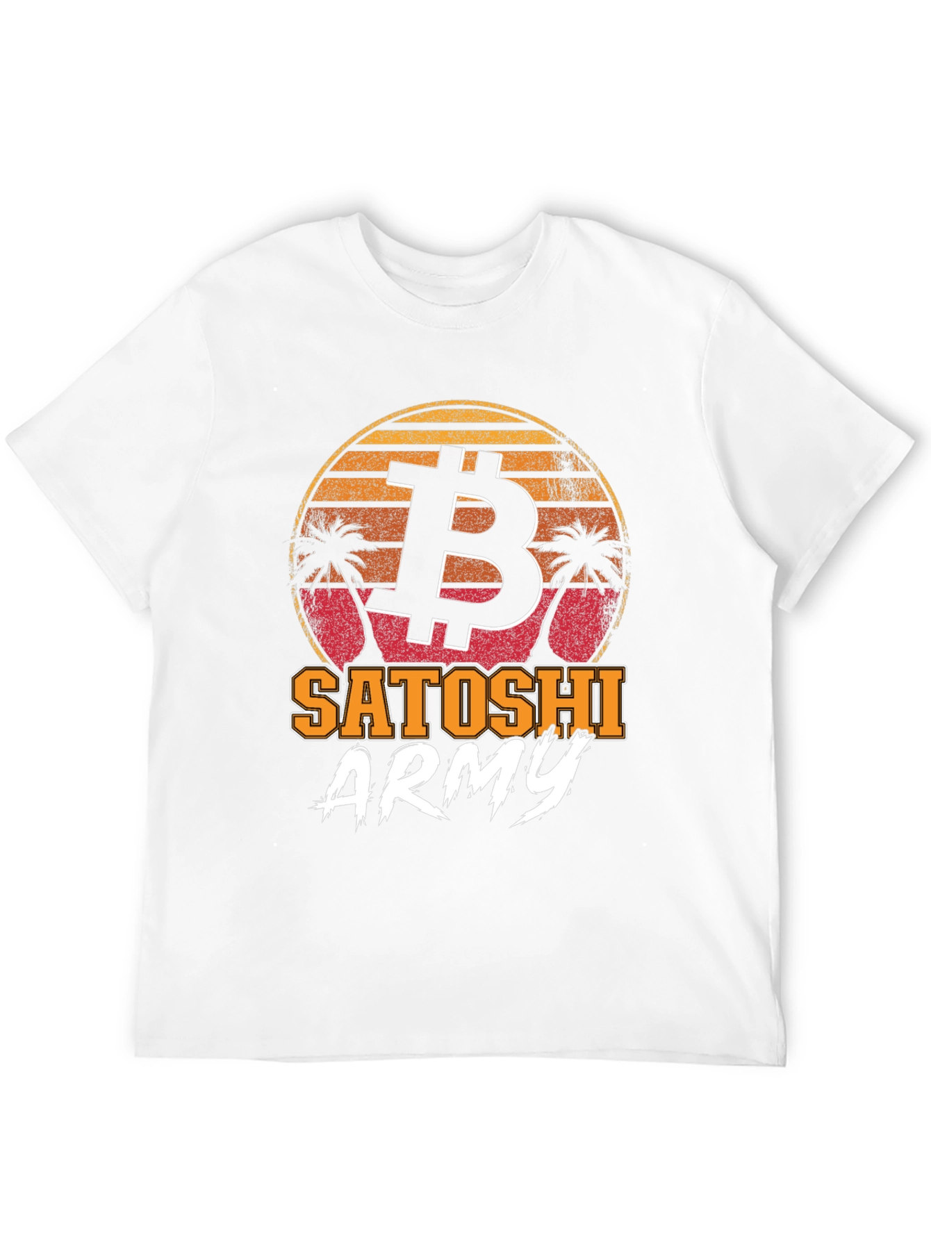 Bitcoin Satoshi Army Graphic Tee