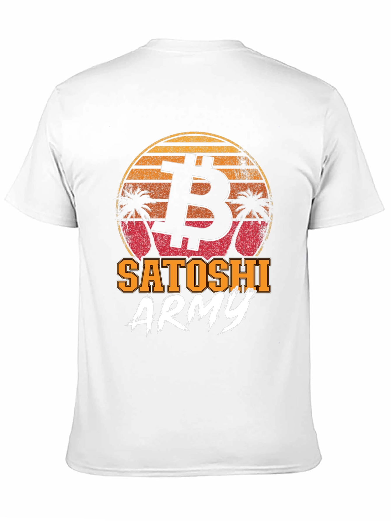 Bitcoin Satoshi Army Graphic Tee