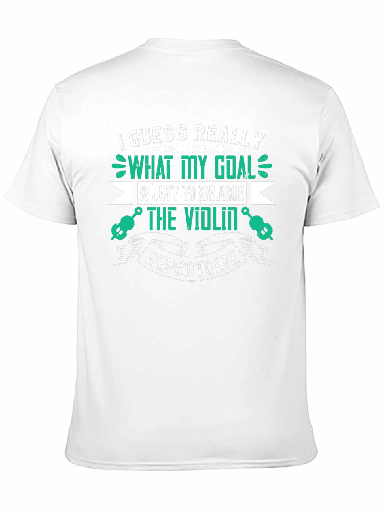 Violin Repertoire Graphic Tee - Music Lovers Shirt