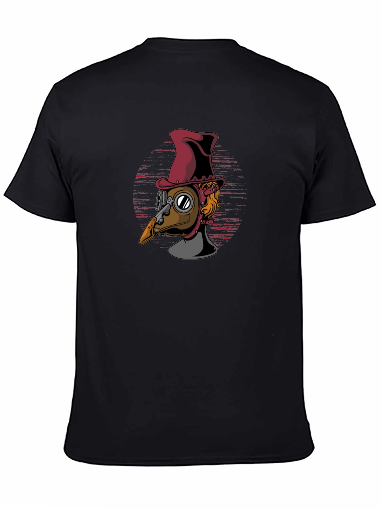 Steampunk Plague Doctor T-Shirt - Unique Design