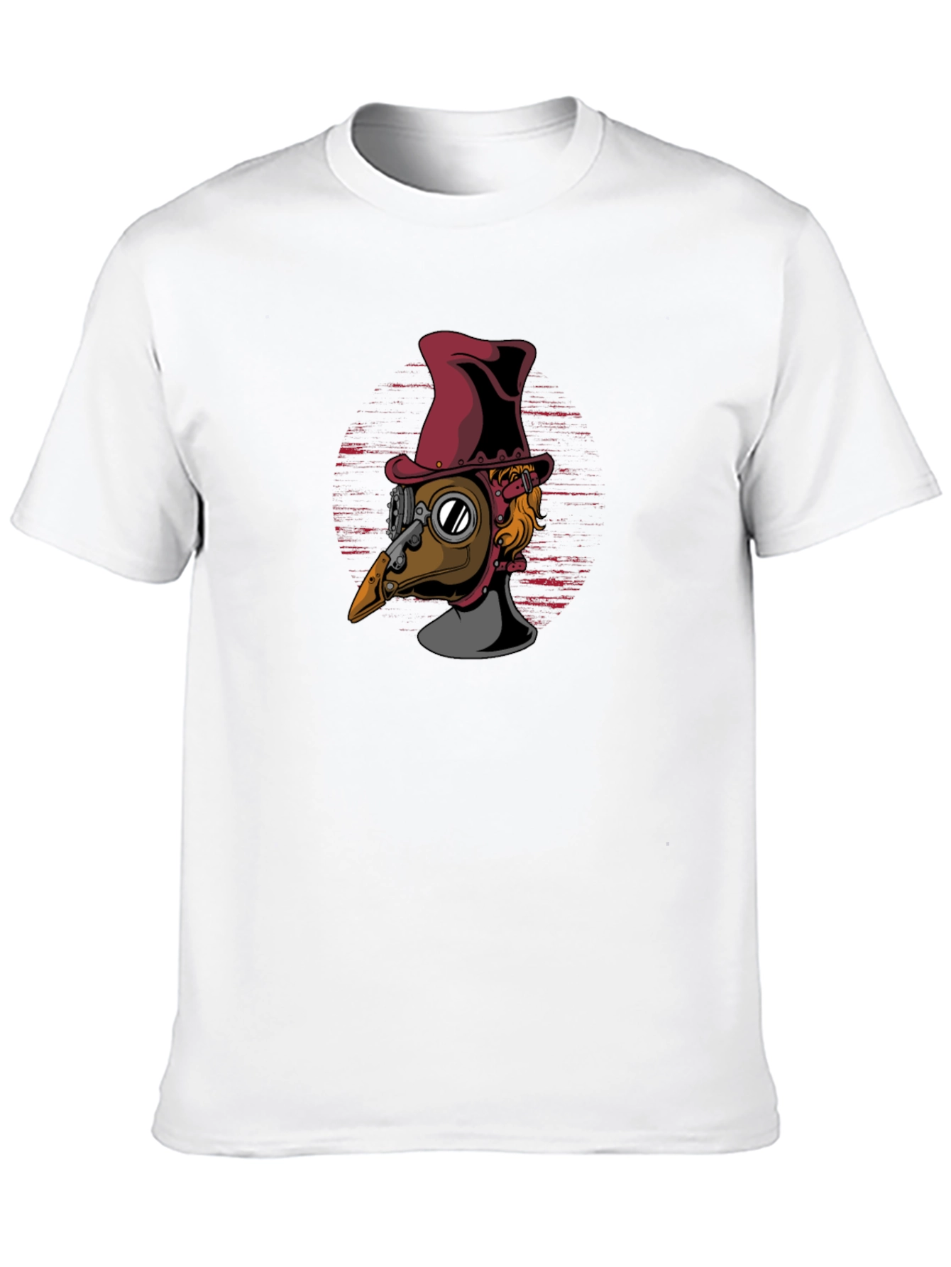 Steampunk Plague Doctor T-Shirt - Unique Design