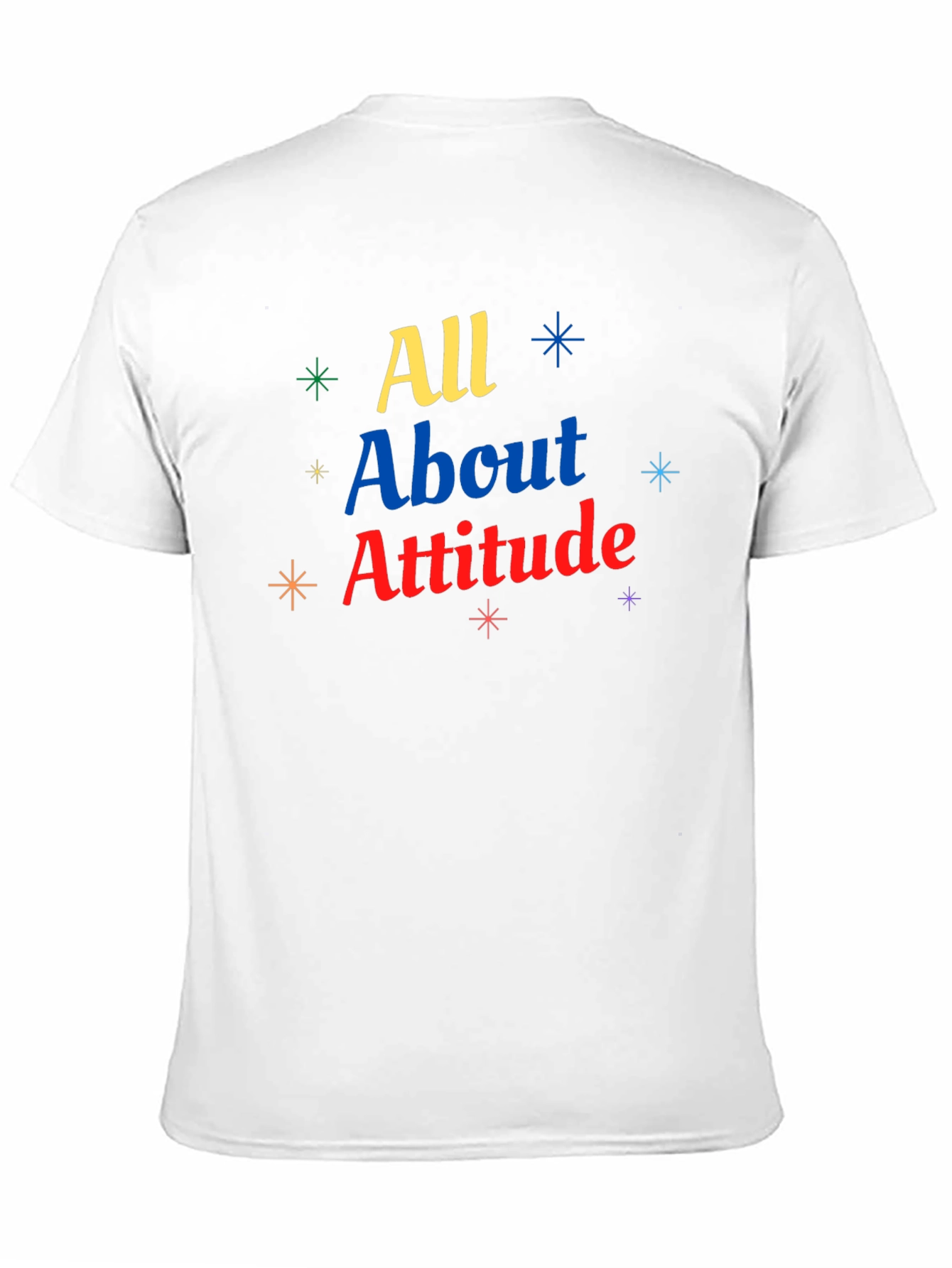 All About Attitude Graphic Tee - Trendy Style