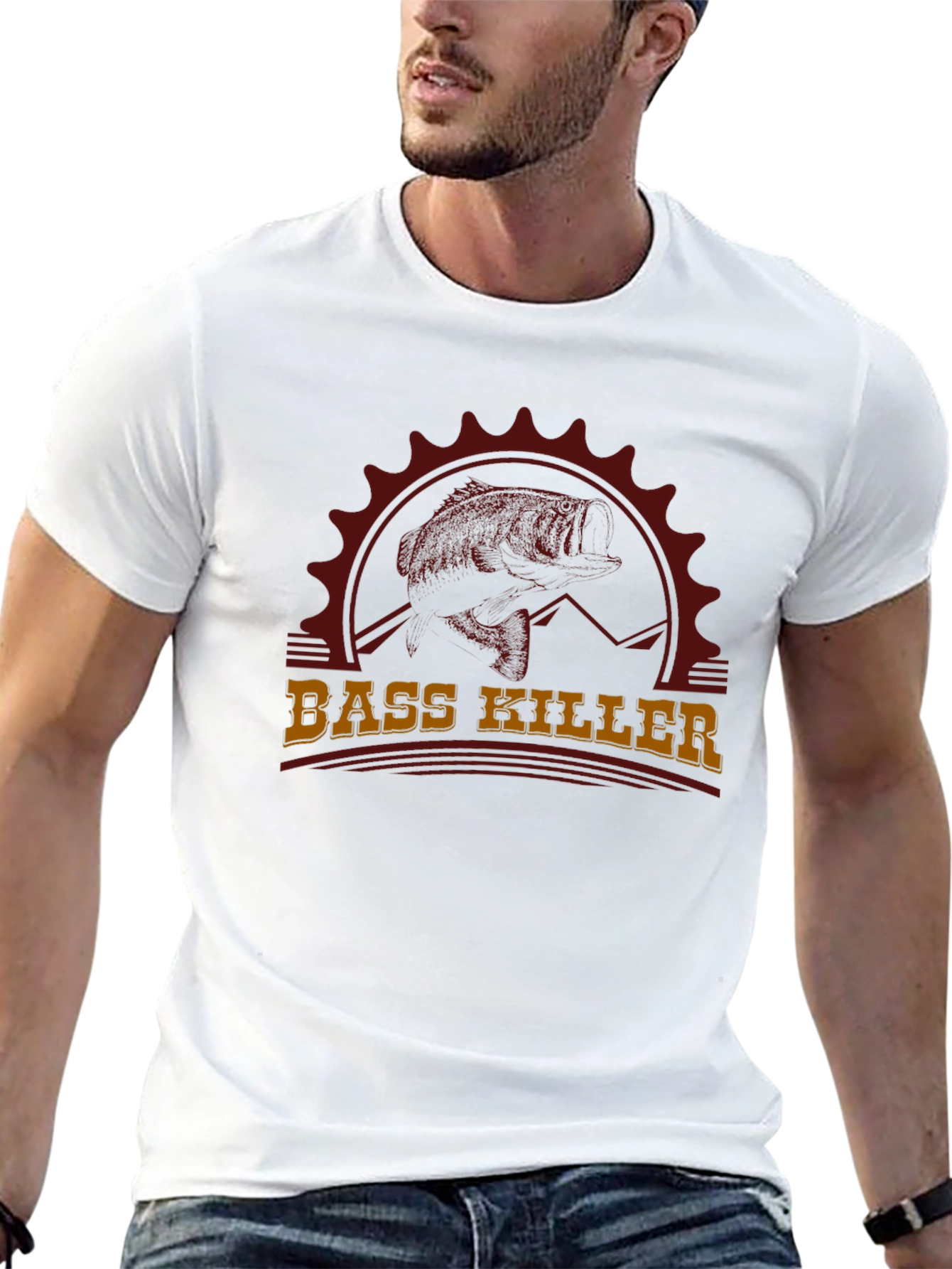 Bass Killer Graphic T-Shirt - Fishing Apparel