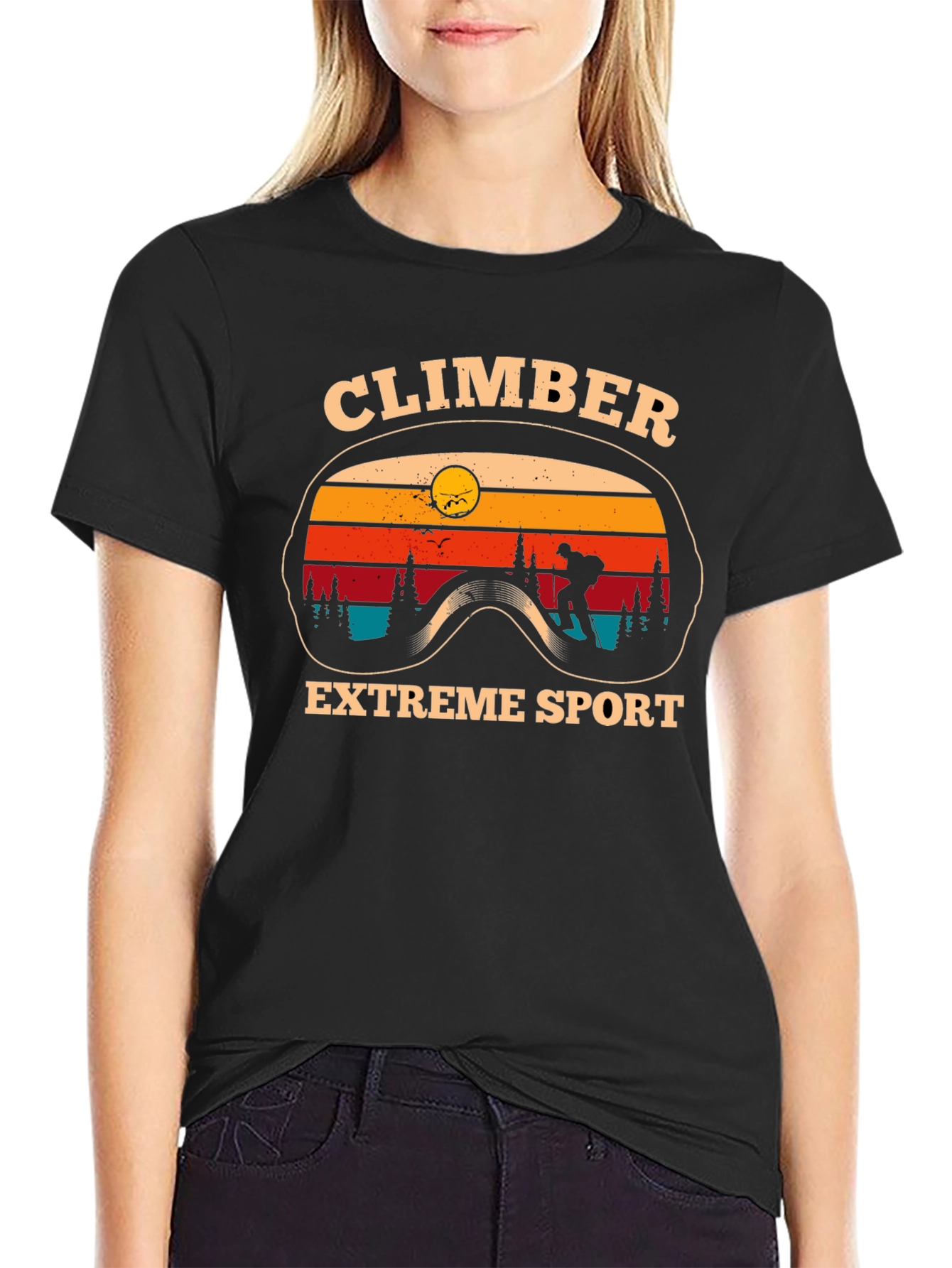 Climber Extreme Sport Graphic Tee - Unisex