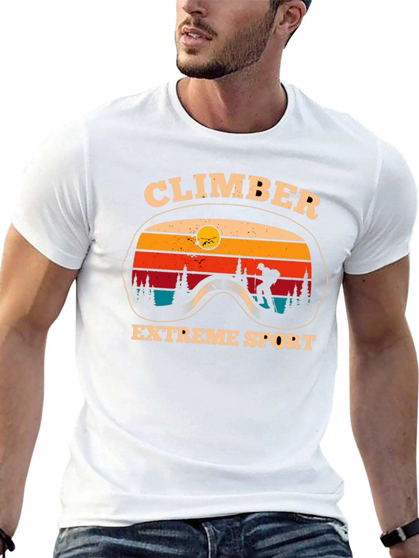 Climber Extreme Sport Graphic Tee - Unisex