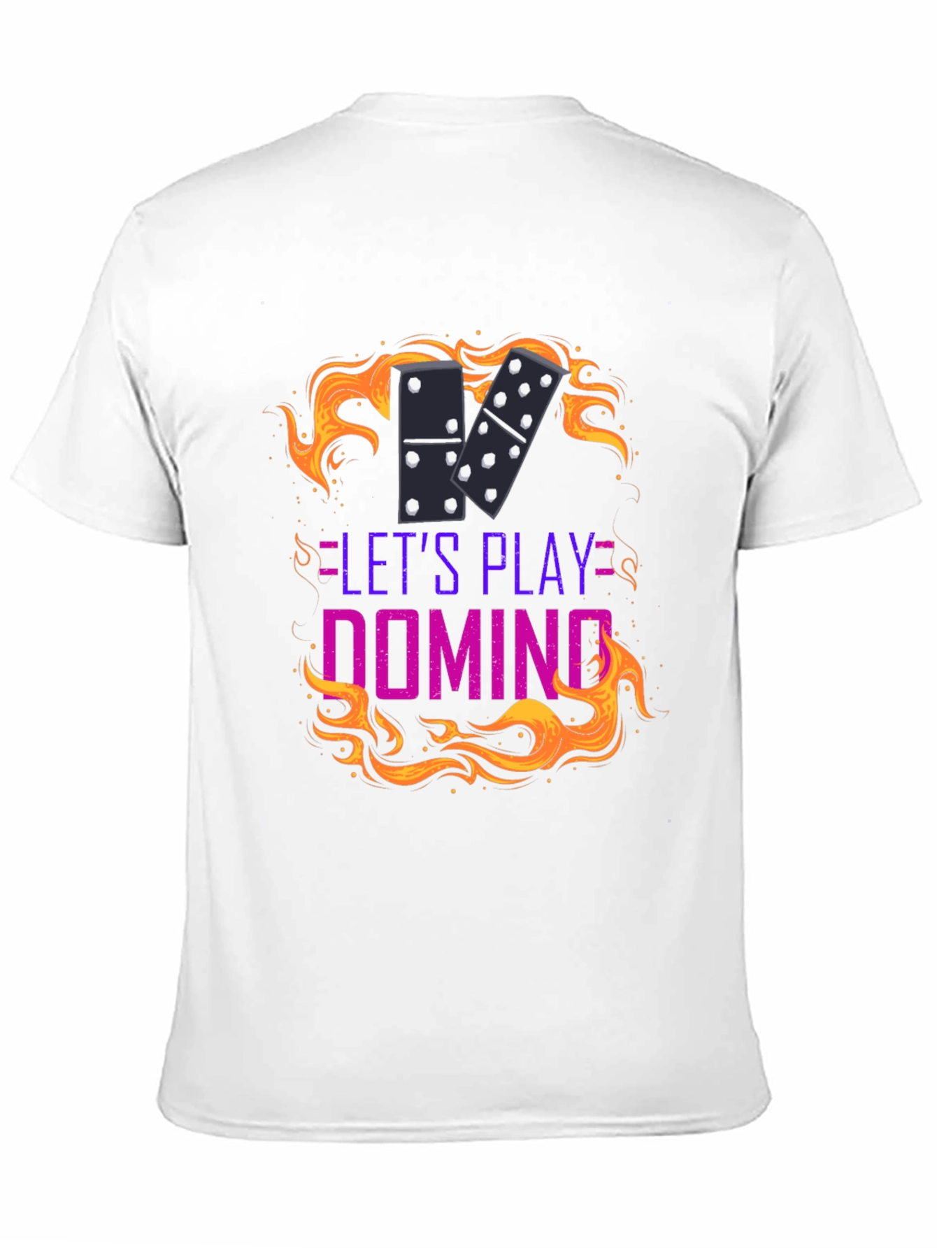 Domino Game T-Shirt - Lets Play Domino!