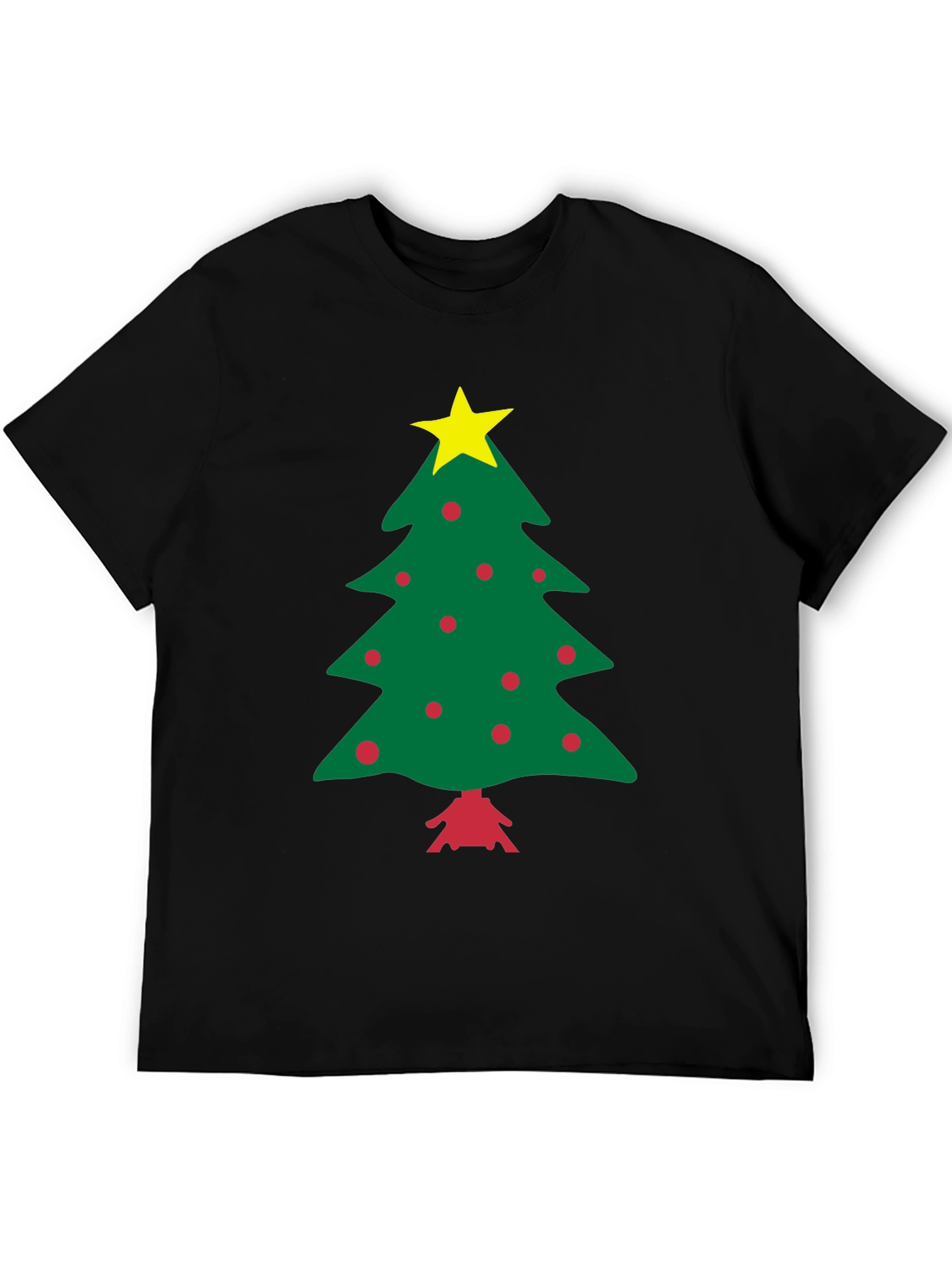 Festive Christmas Tree Graphic Tee